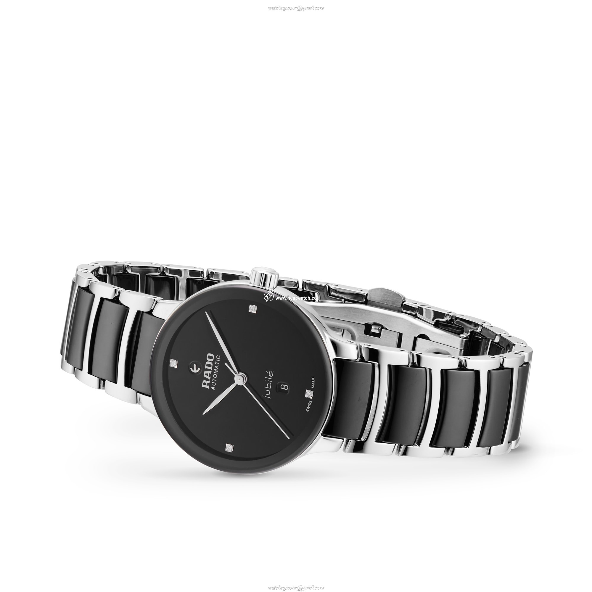 Rado Centrix Automatic Black Dial | Stainless Steel & Ceramic | 30.5mm - Image 2