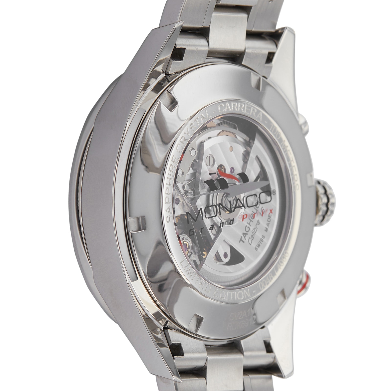 TAG Heuer Carrera CV2A1M.BA0796 | 43mm Automatic Grey Dial | Stainless Steel - Image 4