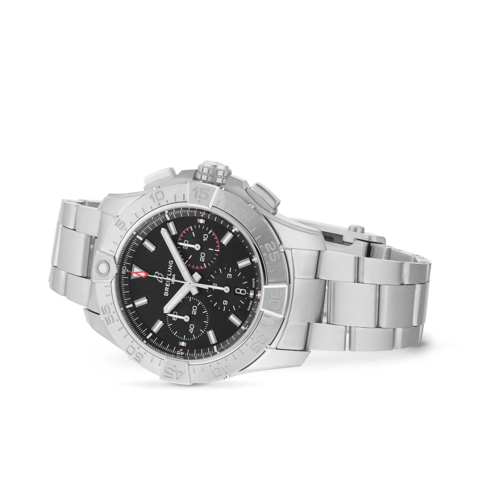 Breitling Avenger Automatic Black Watch - 44mm Stainless Steel - Image 3