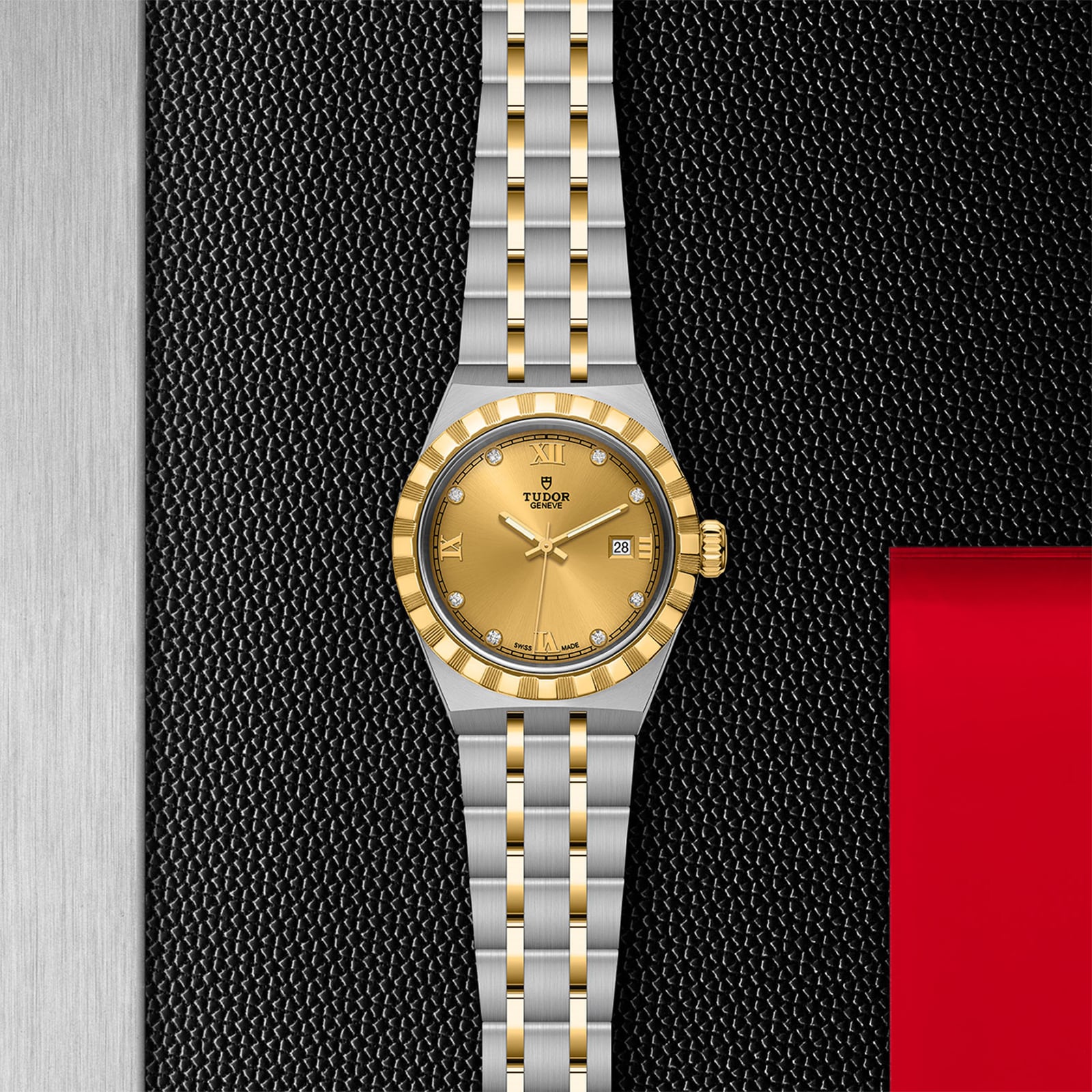 Tudor Royal 28mm Automatic Watch - Champagne Dial - Stainless Steel & Gold - Image 3