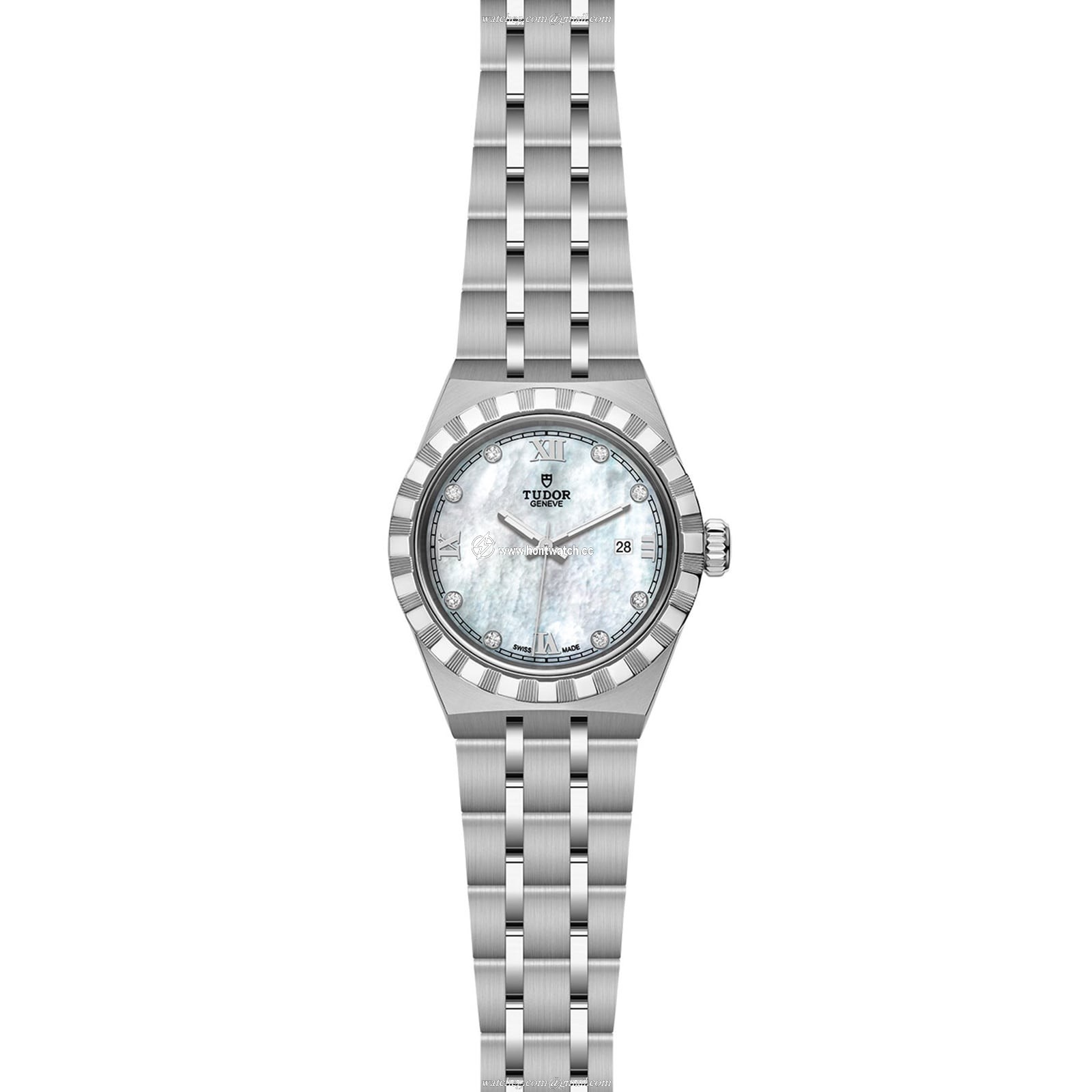 Tudor Royal 28mm Automatic Watch - White Dial & Roman Numerals - Image 2