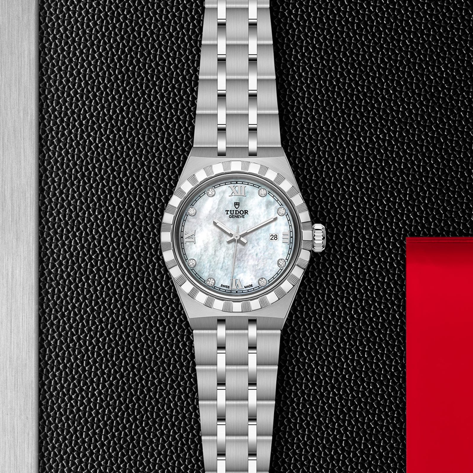 Tudor Royal 28mm Automatic Watch - White Dial & Roman Numerals - Image 3