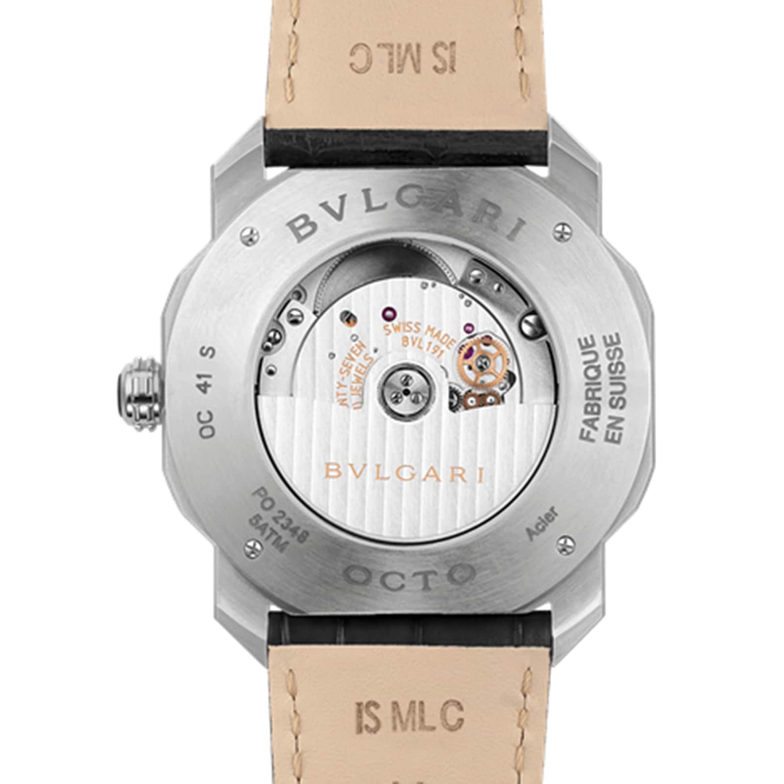 Bvlgari Octo 102855 Automatic Grey Watch - 41mm Stainless Steel - Image 4