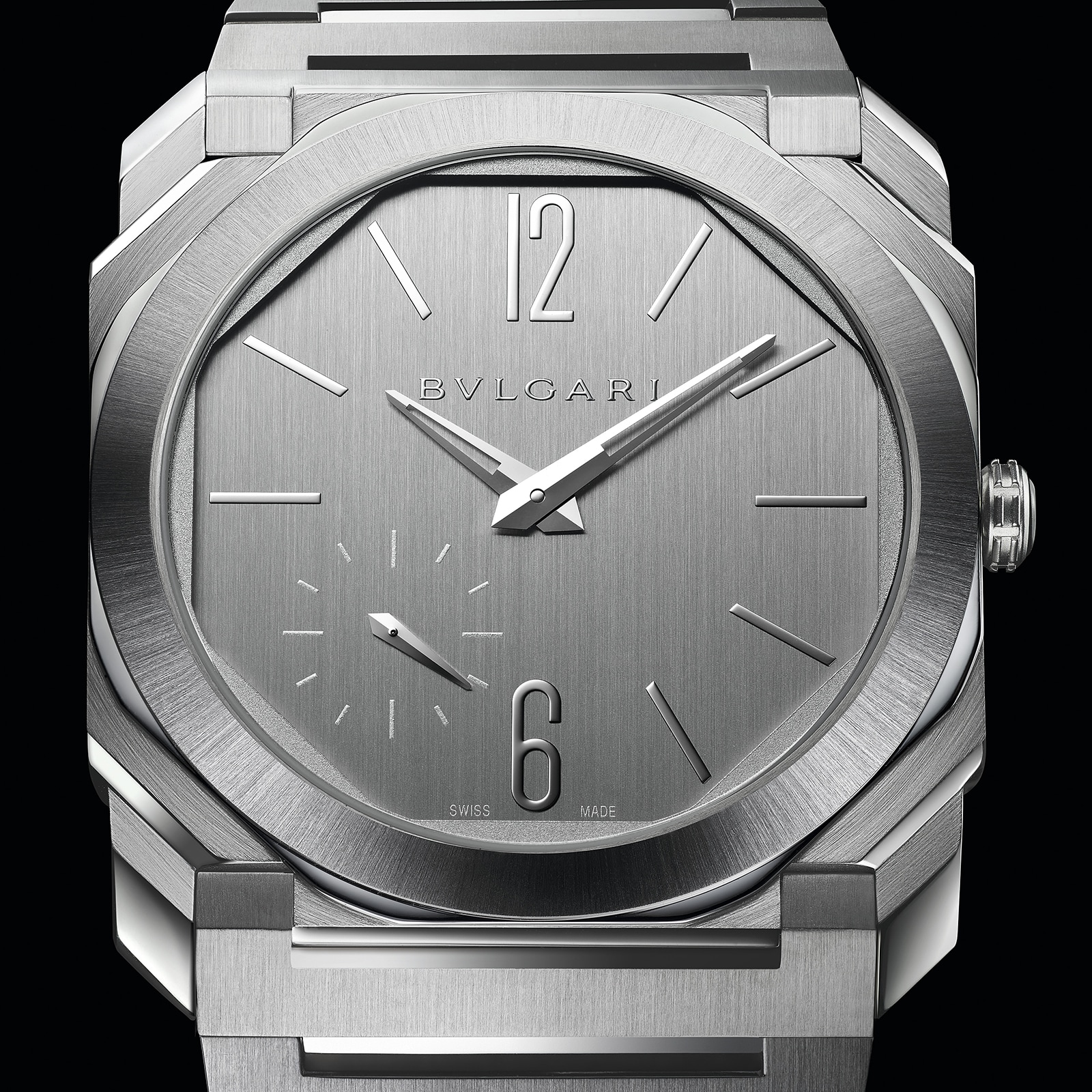 Bvlgari Octo 103464 Automatic Grey Dial Watch - 40mm Stainless Steel - Image 4