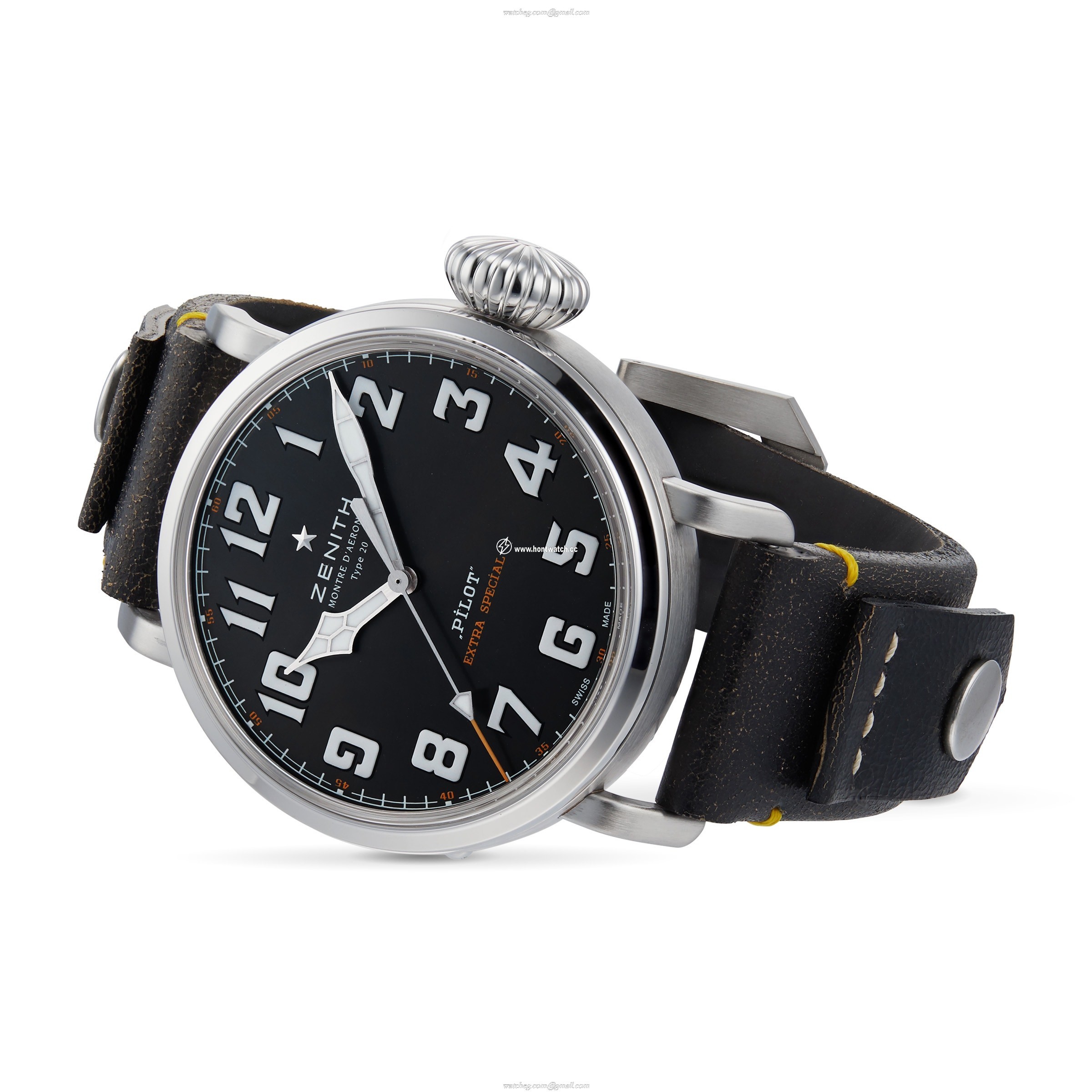 Zenith Pilot Automatic Grey Dial - 45mm Stainless Steel - Replica Watches - Image 2