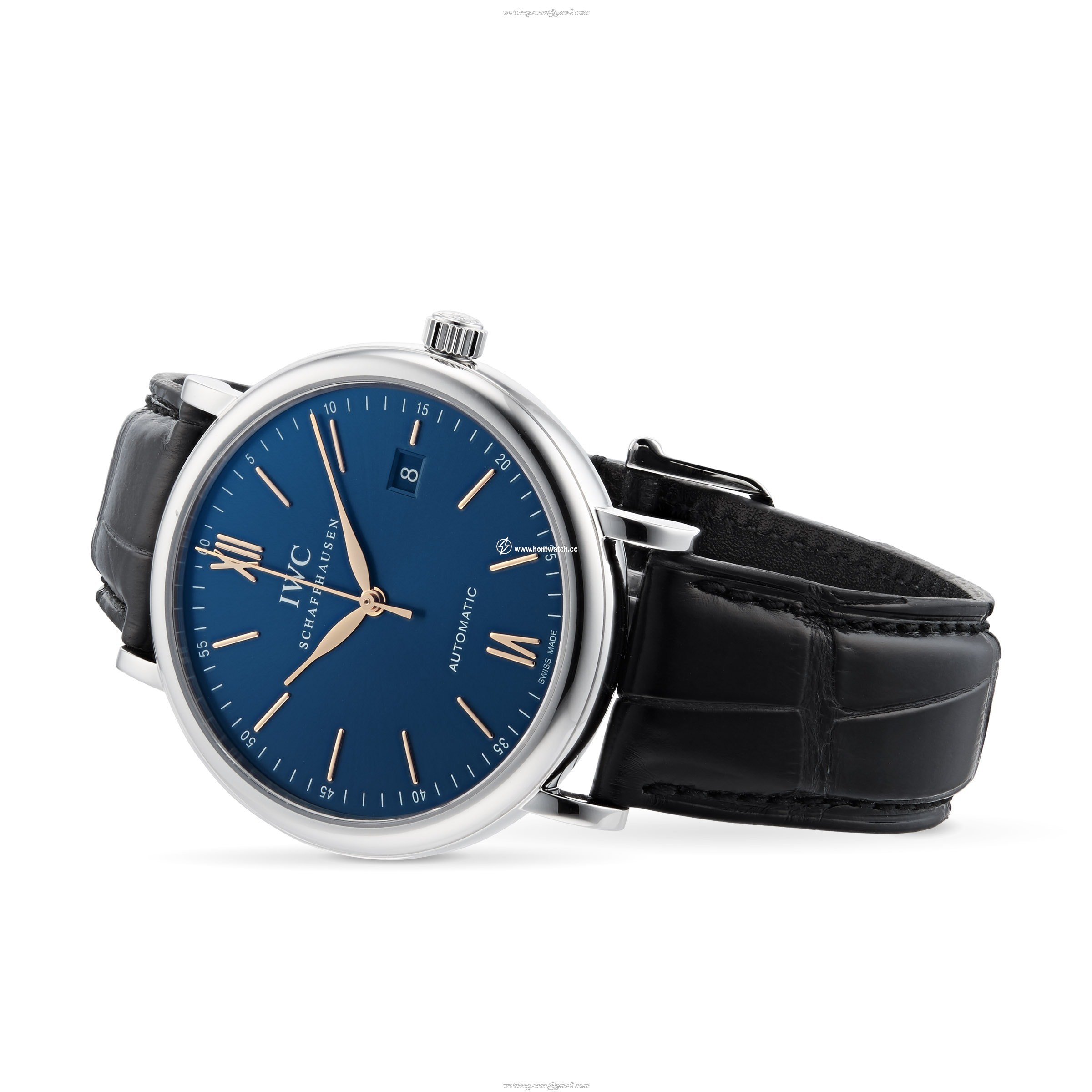 IWC Portofino IW356523 Automatic Watch - 40mm Stainless Steel Blue Dial - Image 2