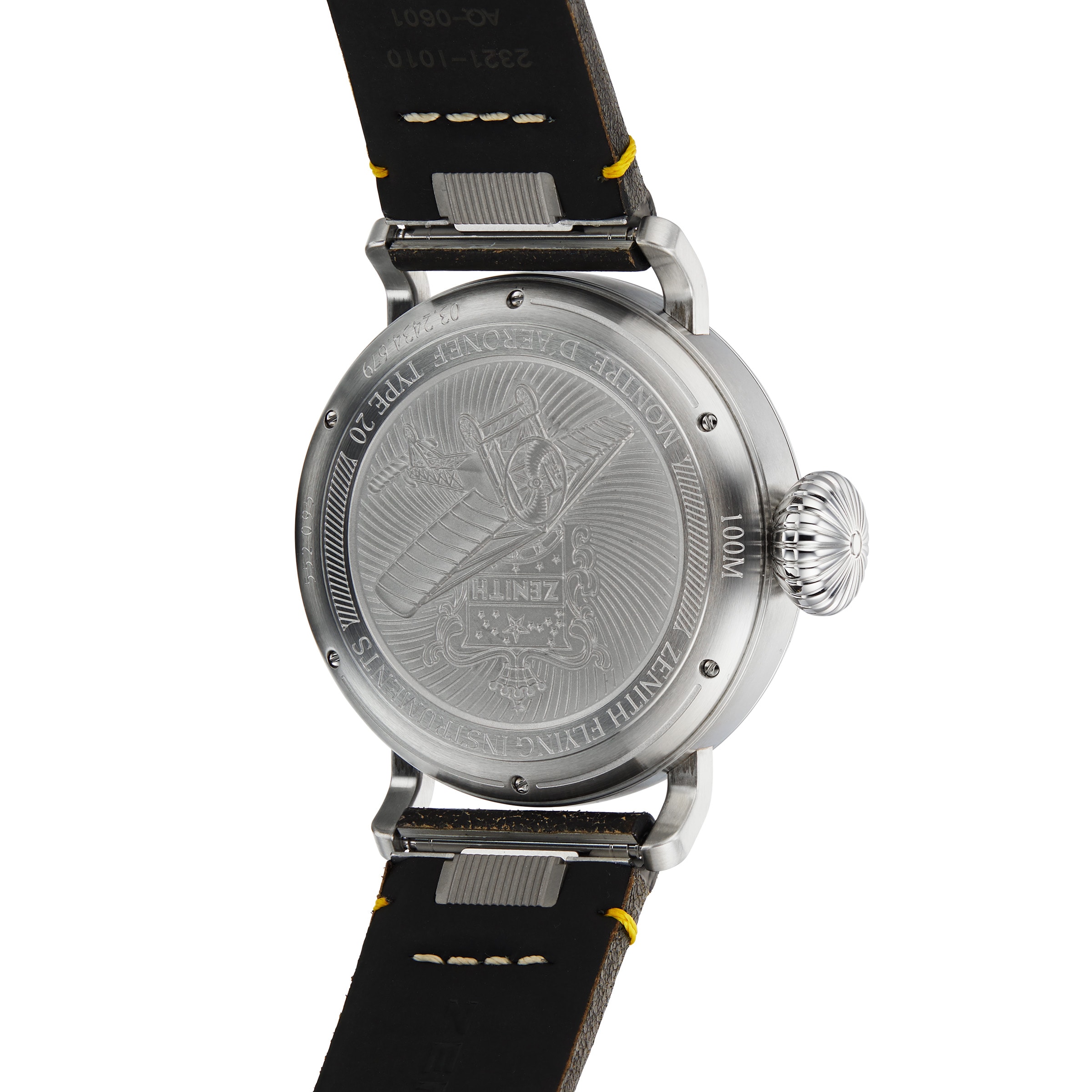 Zenith Pilot Automatic Grey Dial - 45mm Stainless Steel - Replica Watches - Image 4