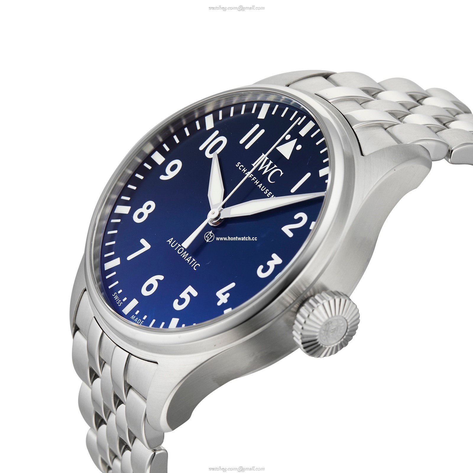 IWC Big Pilots IW329304 | 43mm Stainless Steel Automatic Blue Dial Watch - Image 2