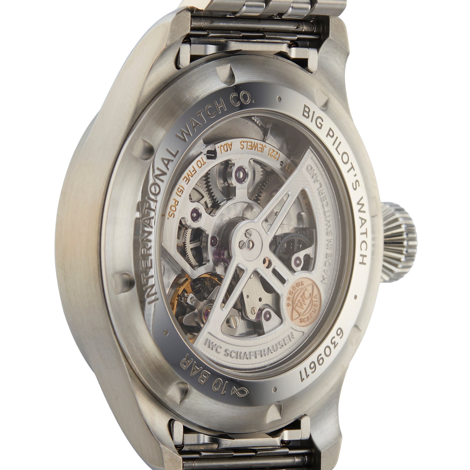 IWC Big Pilots IW329304 | 43mm Stainless Steel Automatic Blue Dial Watch - Image 4
