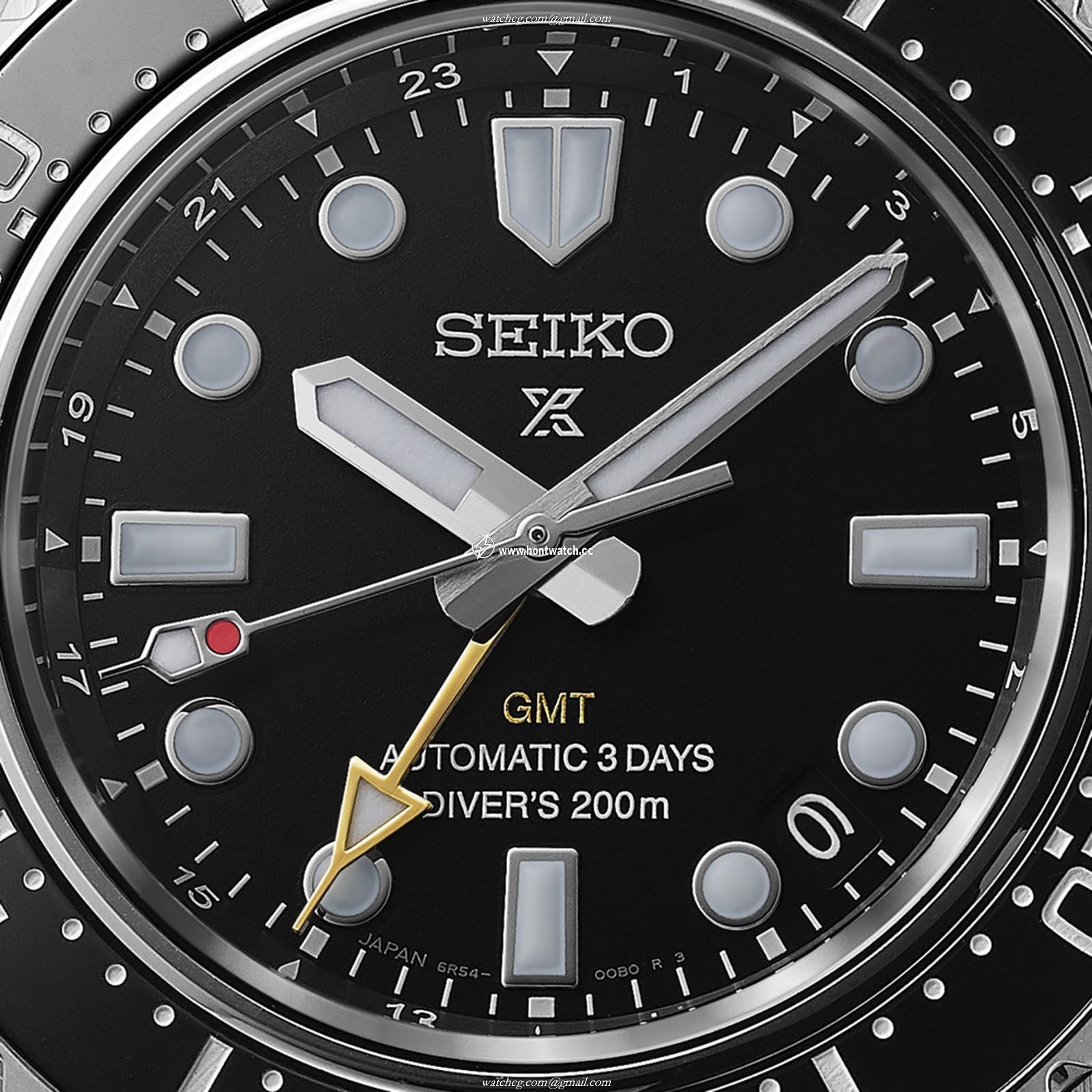 Seiko Prospex SPB383J1 Automatic Diver GMT Watch - 42mm Black Dial - Image 2