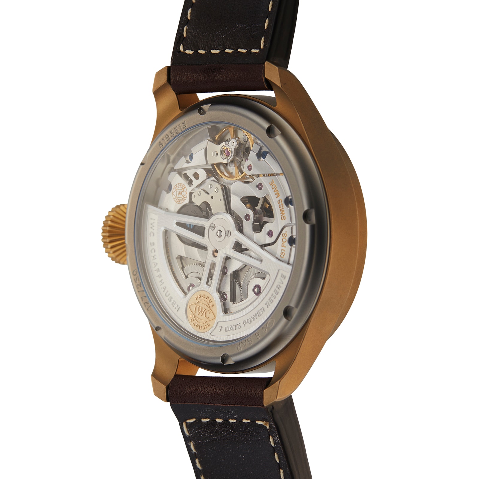 IWC Big Pilots IW503601 Bronze 46mm Automatic Green Dial Replica Watch - Image 4