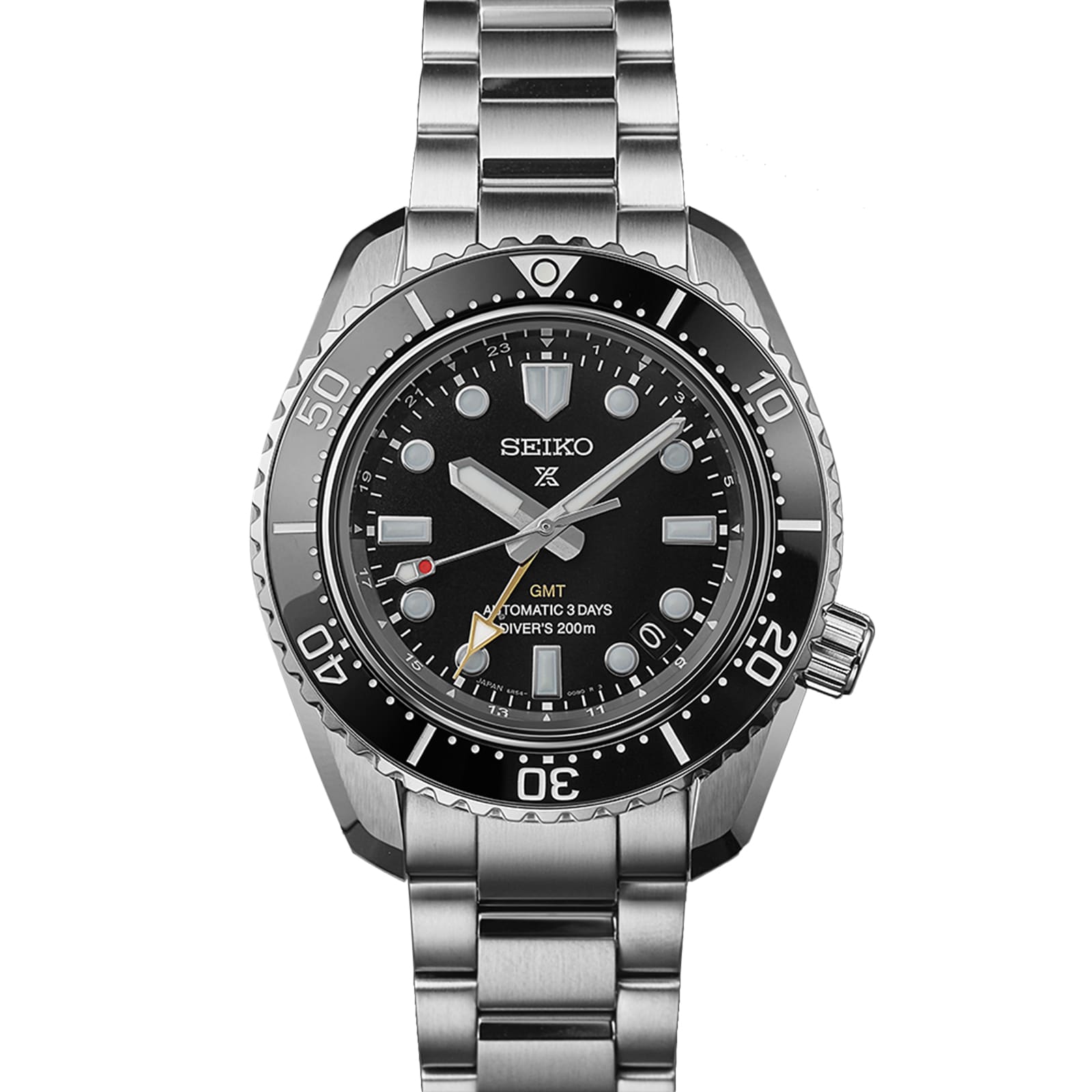 Seiko Prospex SPB383J1 Automatic Diver GMT Watch - 42mm Black Dial - Image 4