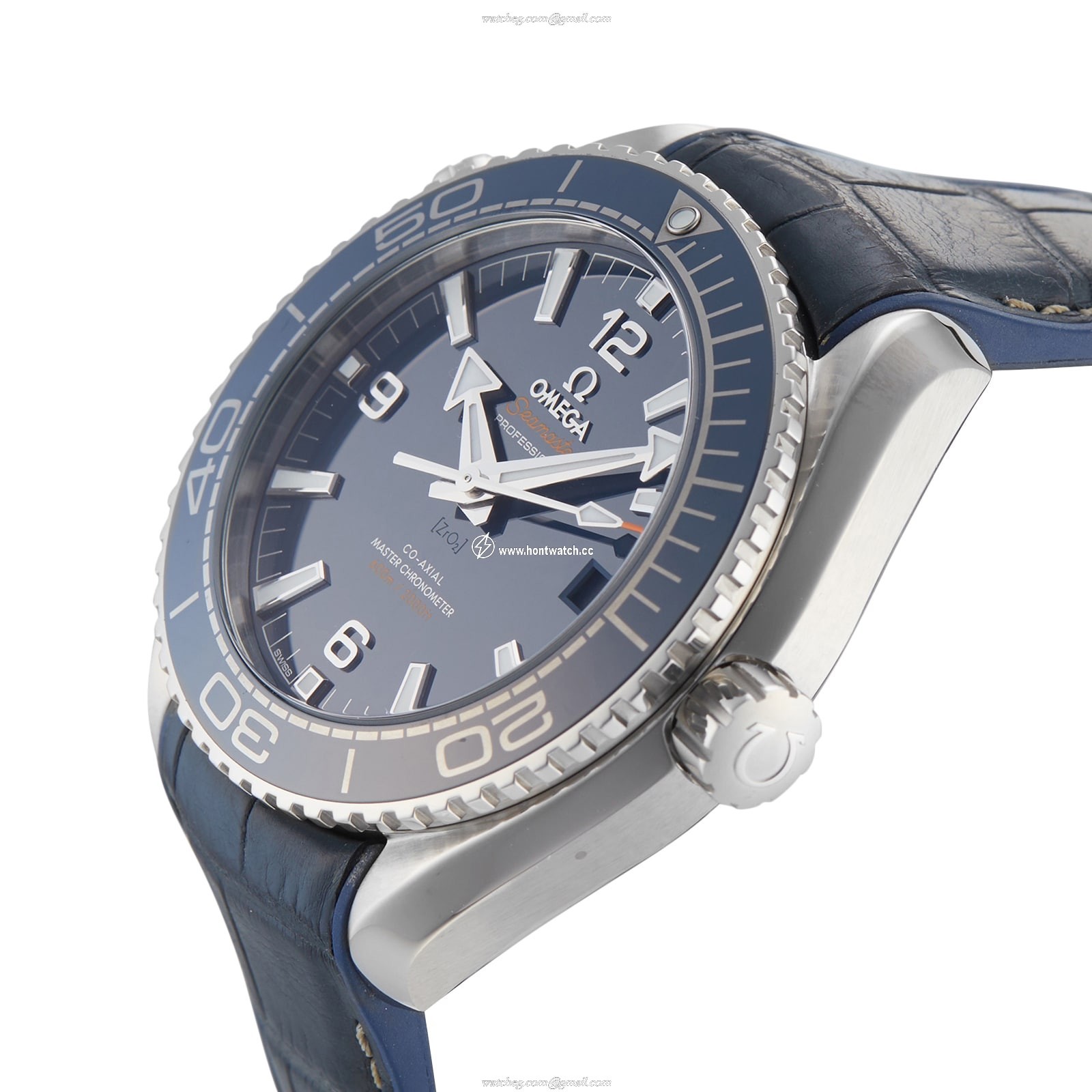 Omega Seamaster Planet Ocean 43.5mm Blue Dial Automatic Watch | 600M - Image 2