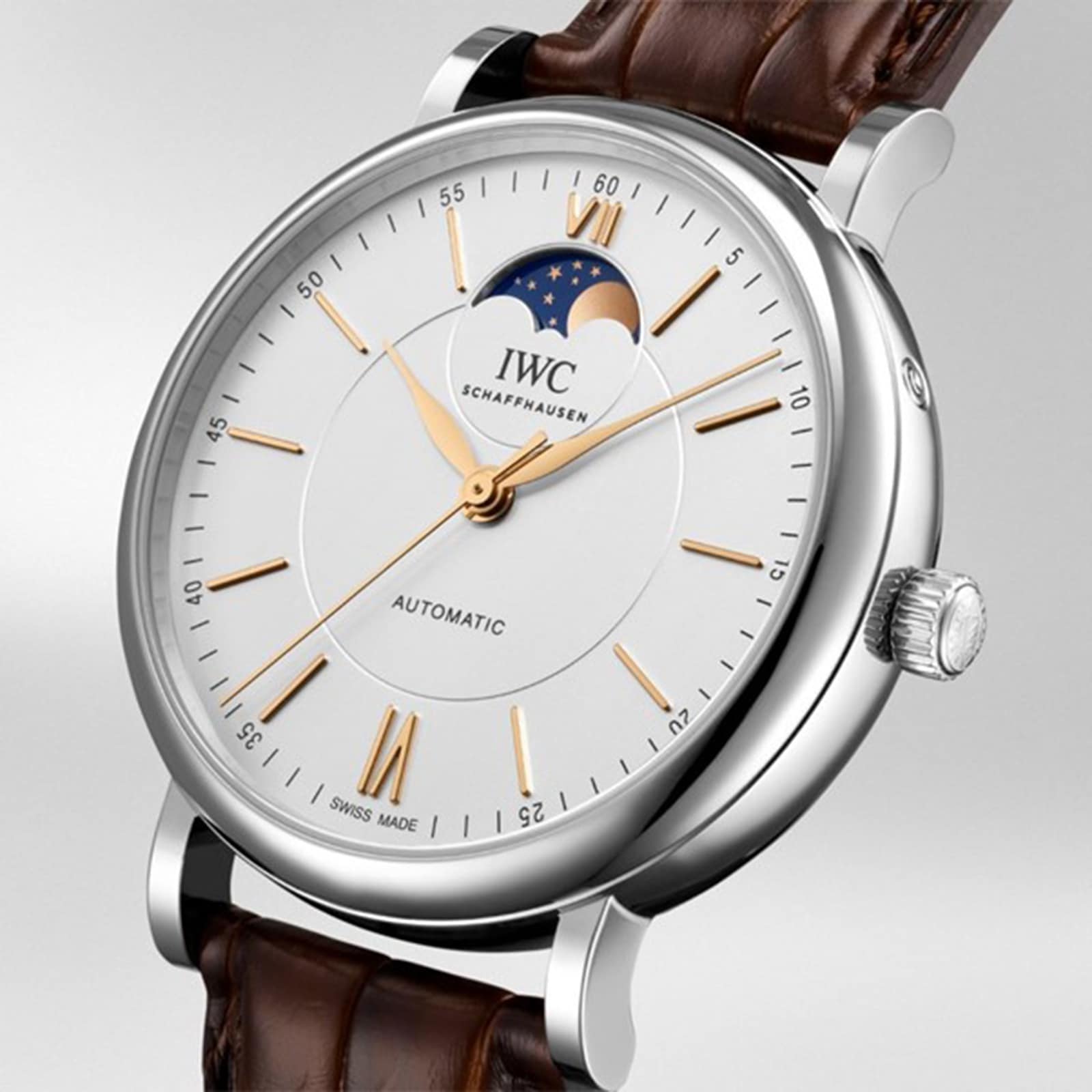 IWC Portofino IW459401 Automatic Watch - 40mm Stainless Steel & Silver Dial - Image 3