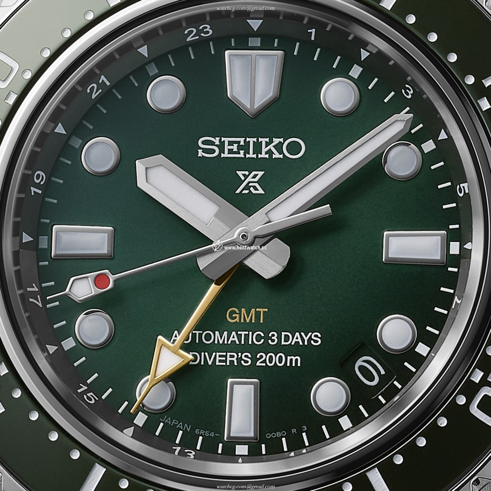Seiko Prospex SPB381J1 Automatic Diver GMT - Green Dial - 42mm Stainless Steel - Image 2
