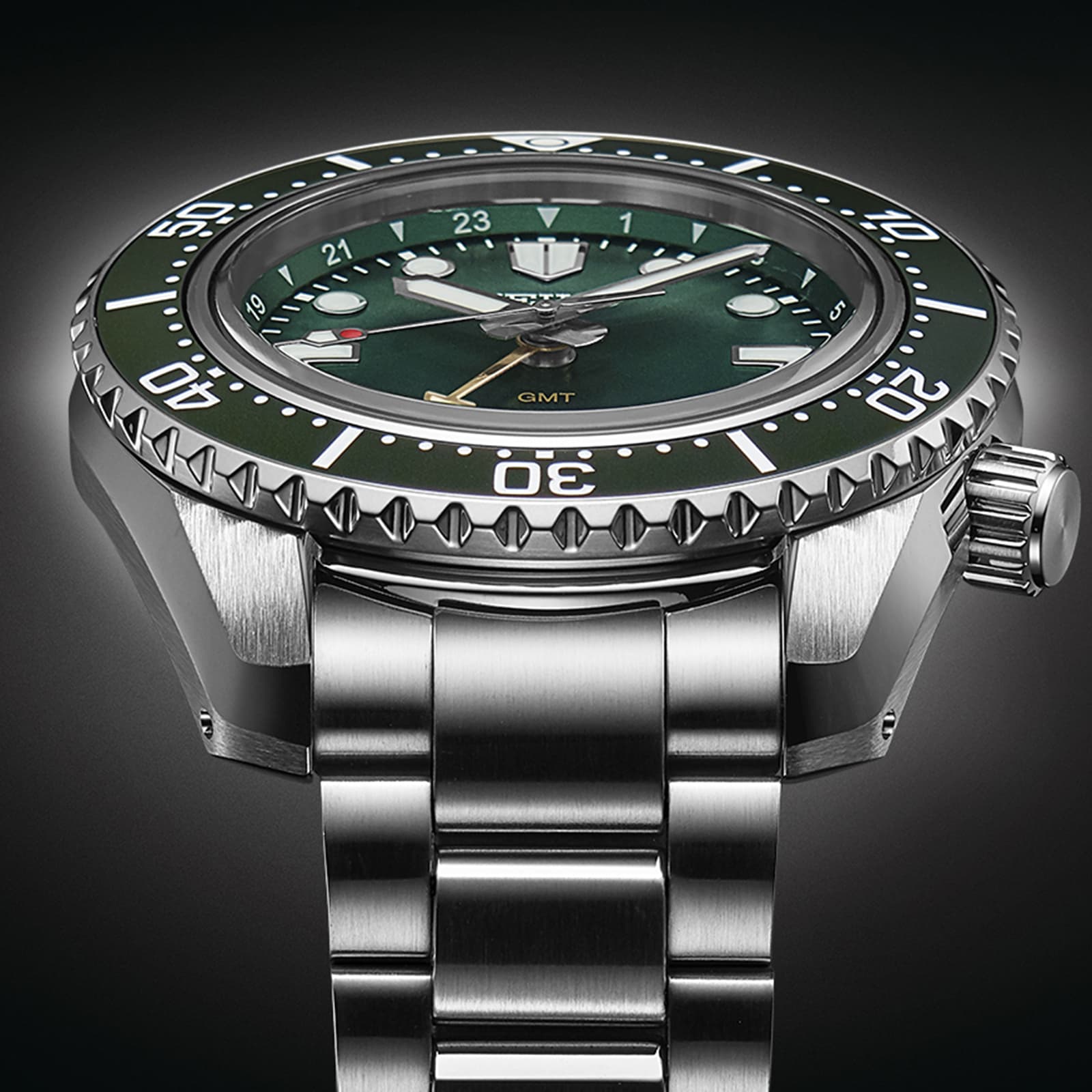 Seiko Prospex SPB381J1 Automatic Diver GMT - Green Dial - 42mm Stainless Steel - Image 3