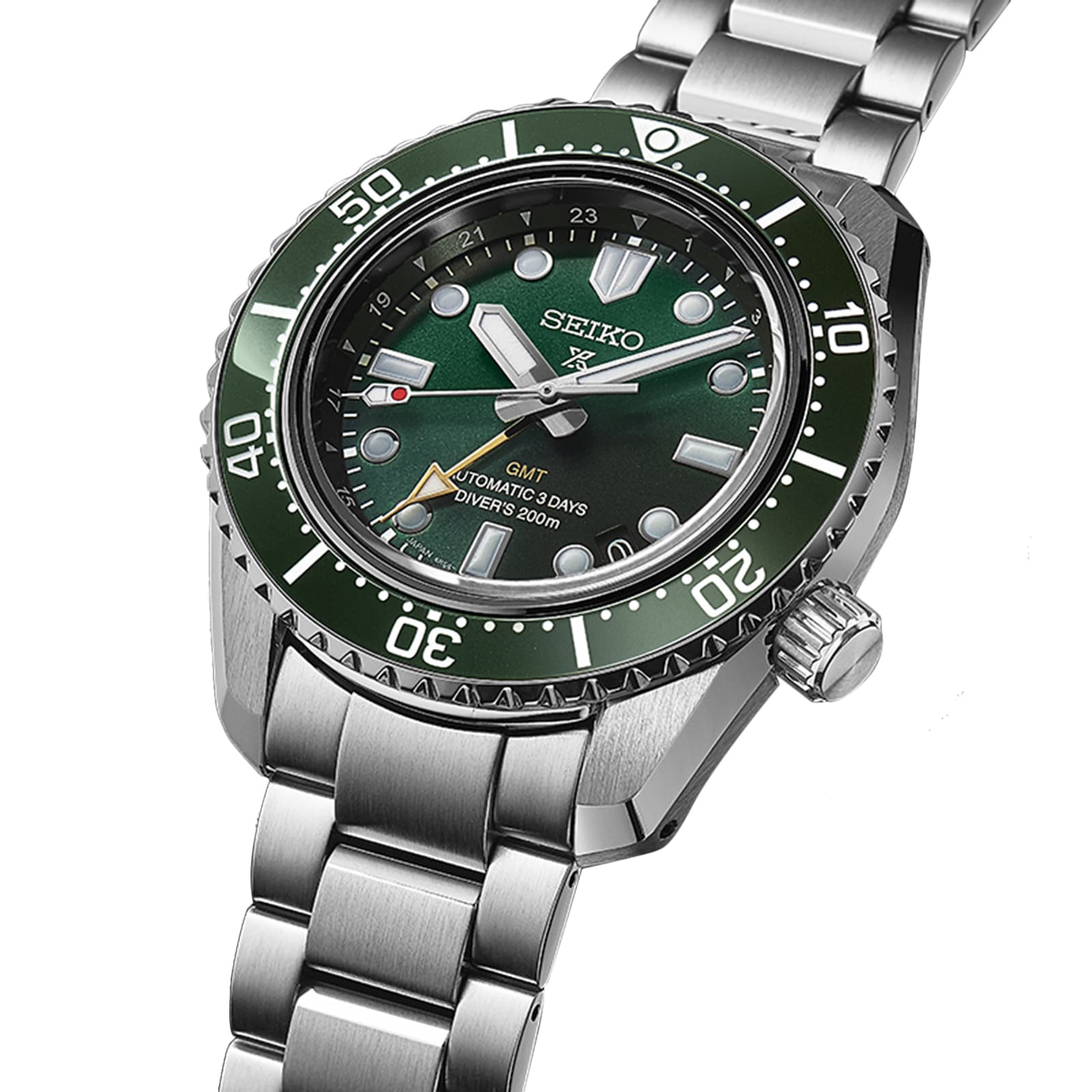 Seiko Prospex SPB381J1 Automatic Diver GMT - Green Dial - 42mm Stainless Steel - Image 4
