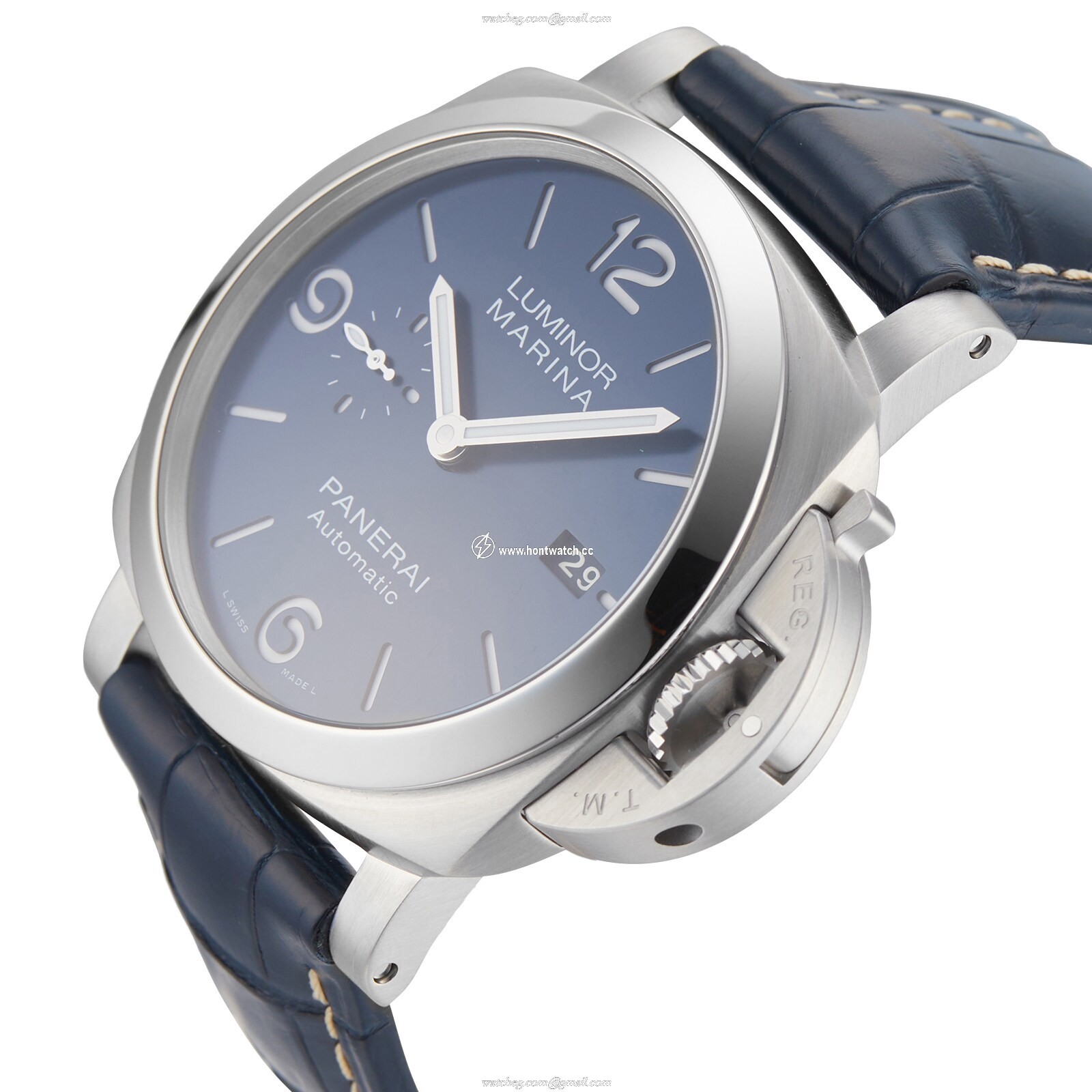 Panerai Luminor PAM01313 Automatic Blue Dial 44mm | Stainless Steel - Image 2