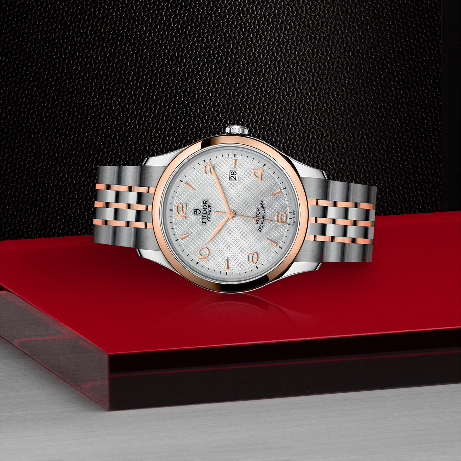Tudor 1926 M91651-0001 Automatic Watch - 41mm Silver Dial - Steel & Gold - Image 3