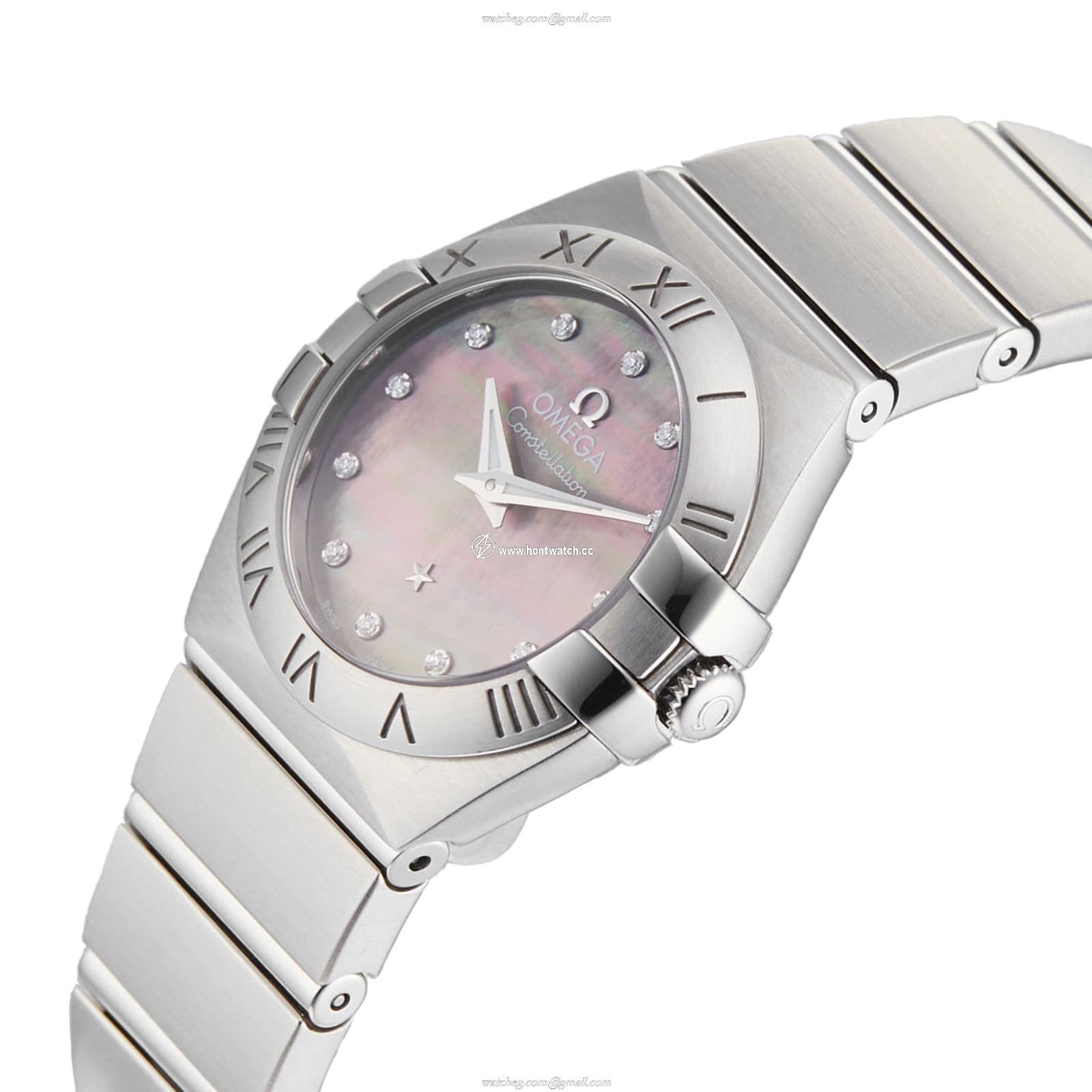 Omega Constellation 24mm Stainless Steel Quartz Watch - Mother of Pearl Dial - Image 2
