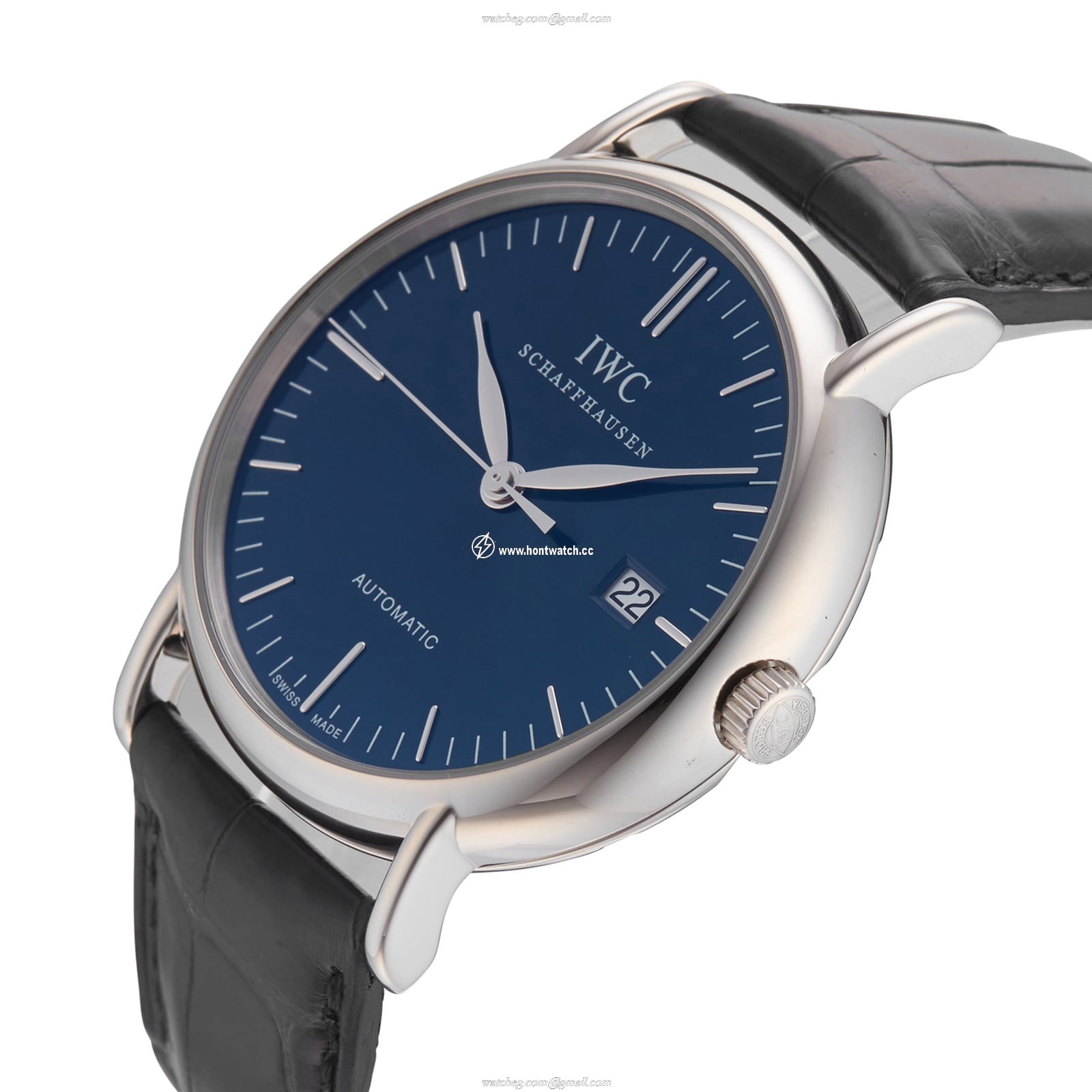 IWC Portofino IW356304 Automatic Watch - 39mm Stainless Steel & Blue Dial - Image 2