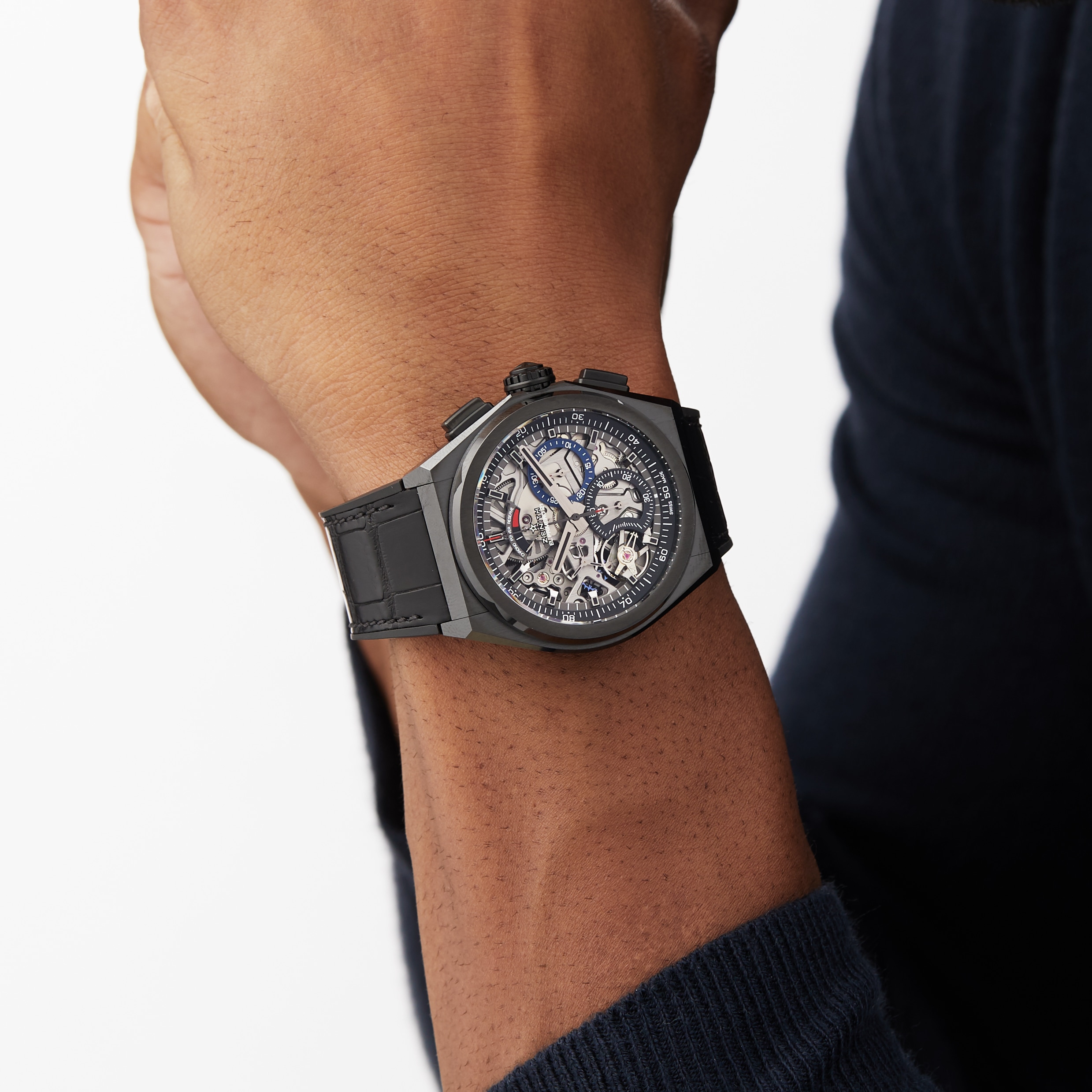 Zenith Defy El Primero 21 Ceramic Skeleton Automatic Watch - 44mm - Image 3