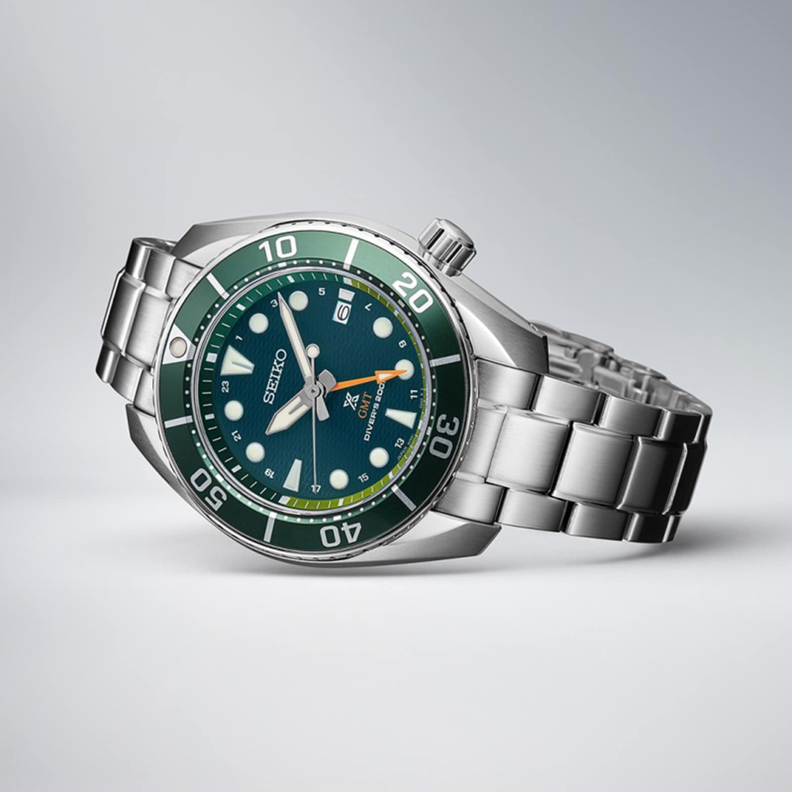 Seiko Divers SFK003J1 | 45mm Stainless Steel | Green Dial | Quartz - Image 3