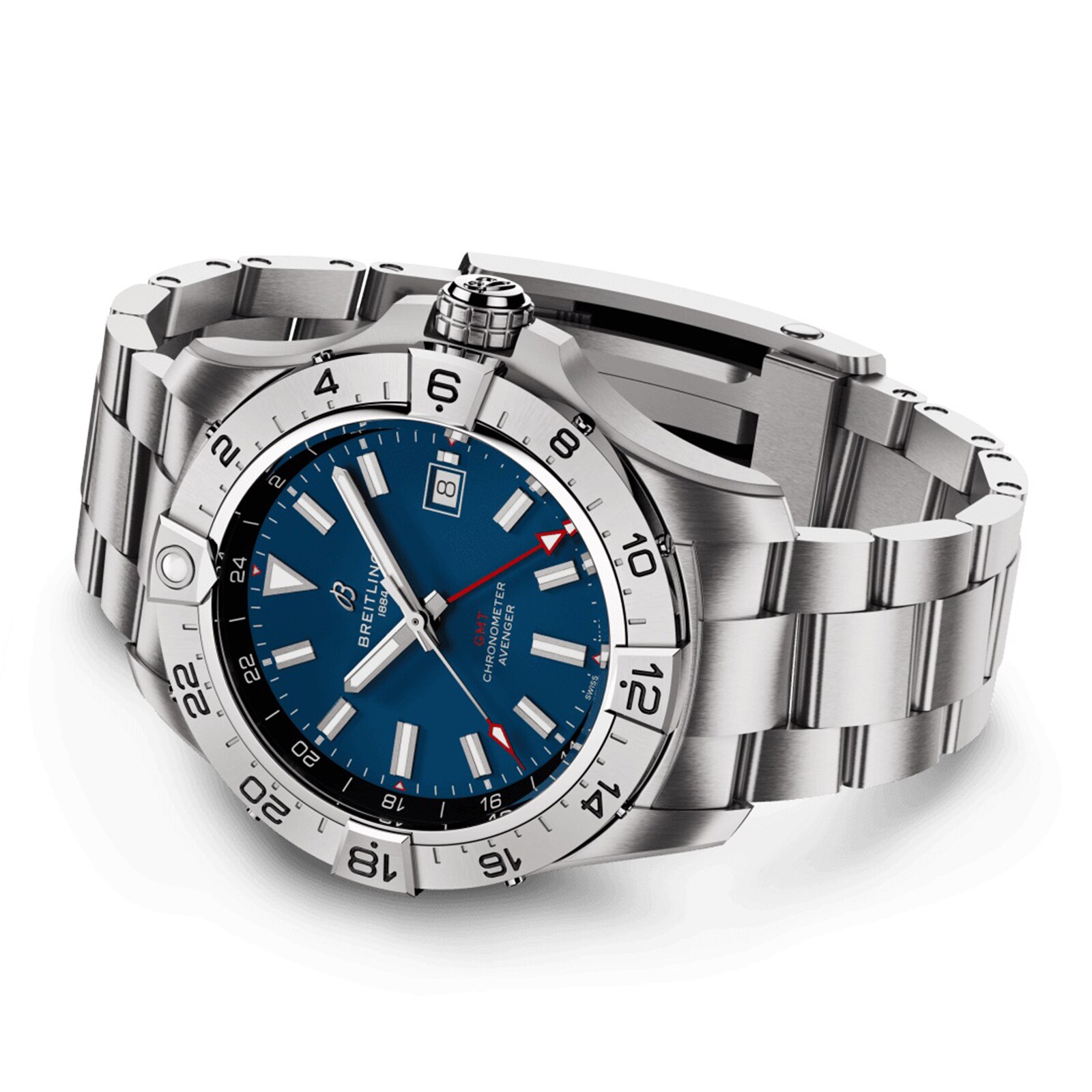 Breitling Avenger A32320101C1A1 | 44mm Stainless Steel Automatic Blue Watch - Image 4
