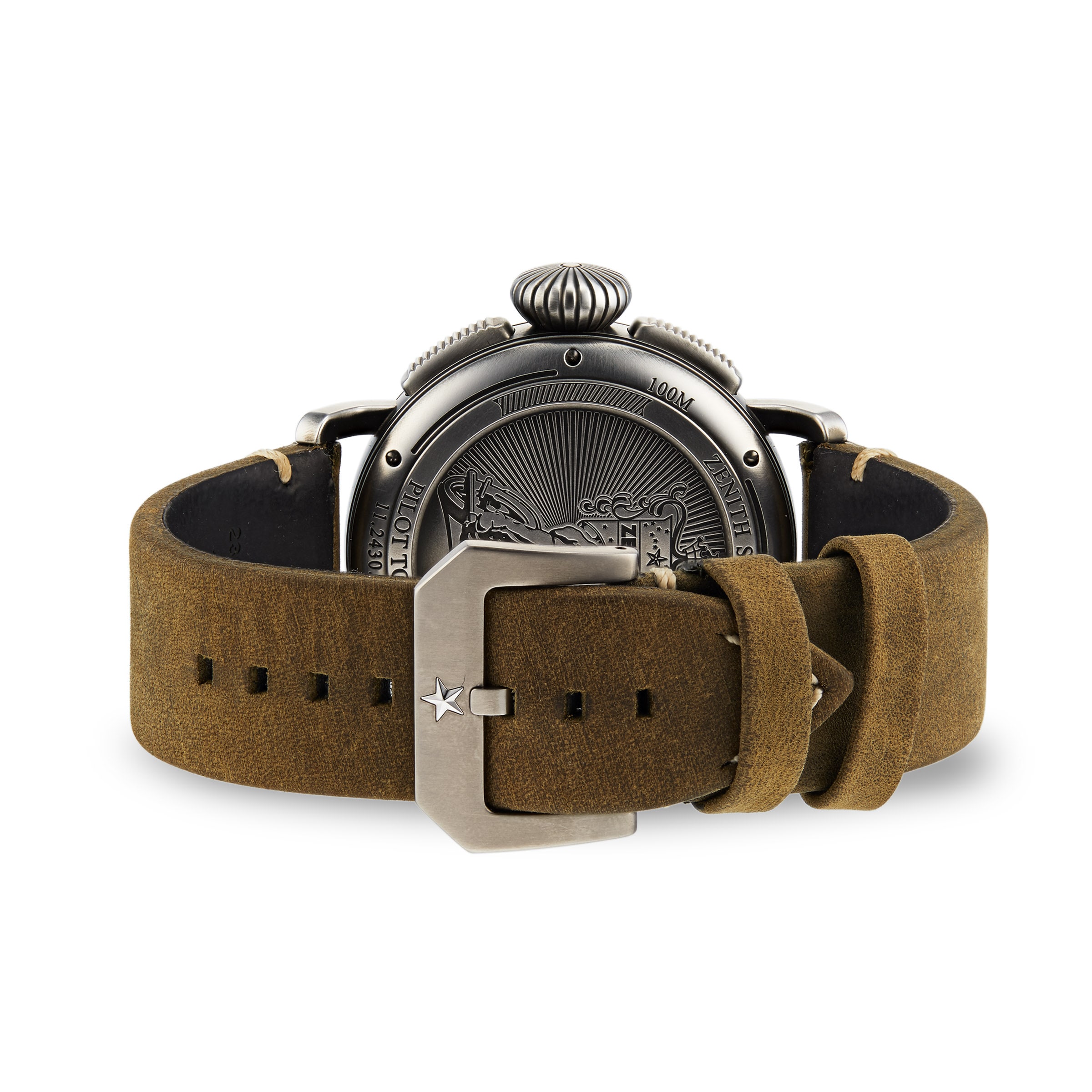 Zenith Pilot 112430406921C773 - 45mm Automatic Green Dial - Stainless Steel - Image 3