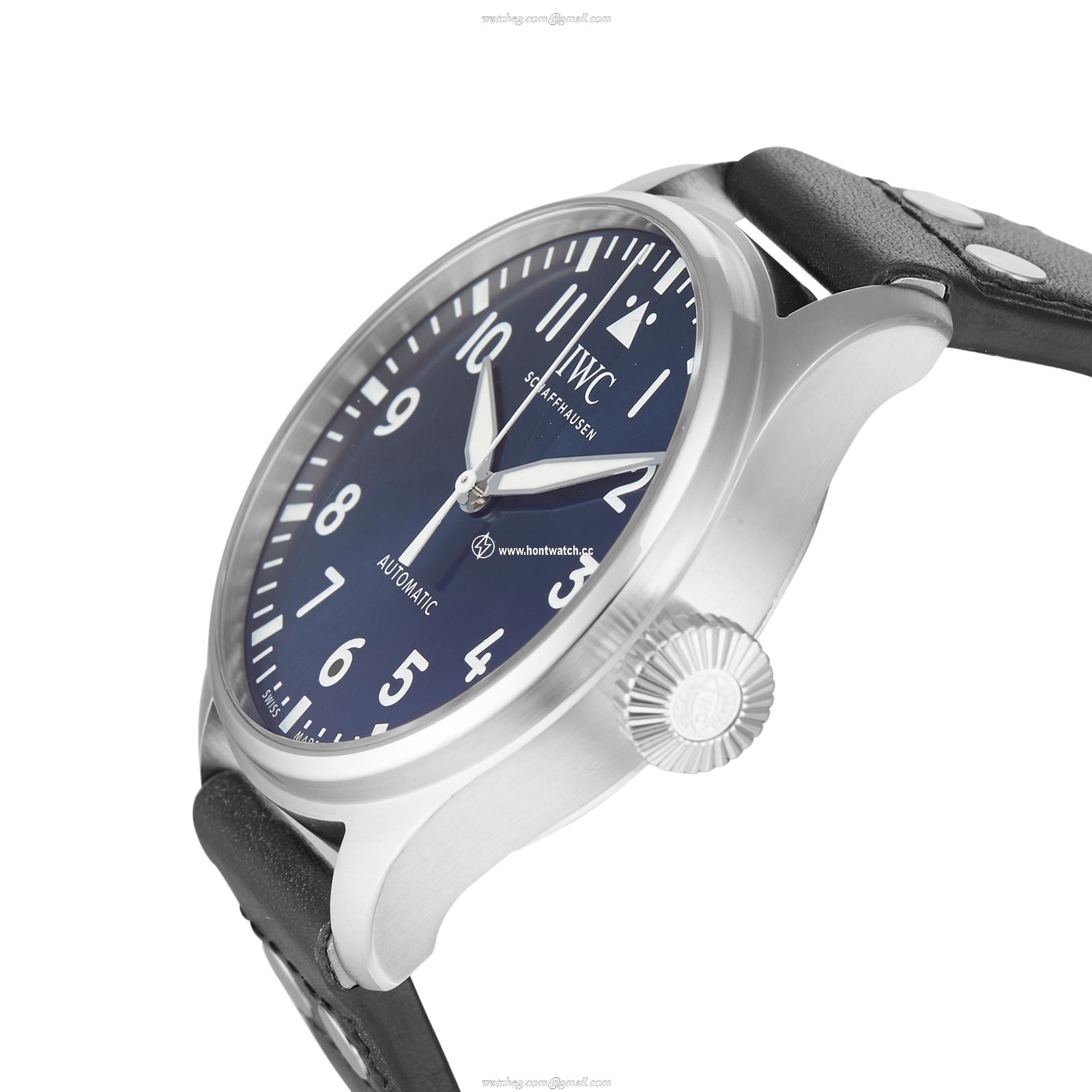 IWC Pilot IW329303 Automatic Watch - 43mm Stainless Steel & Blue Dial - Image 2