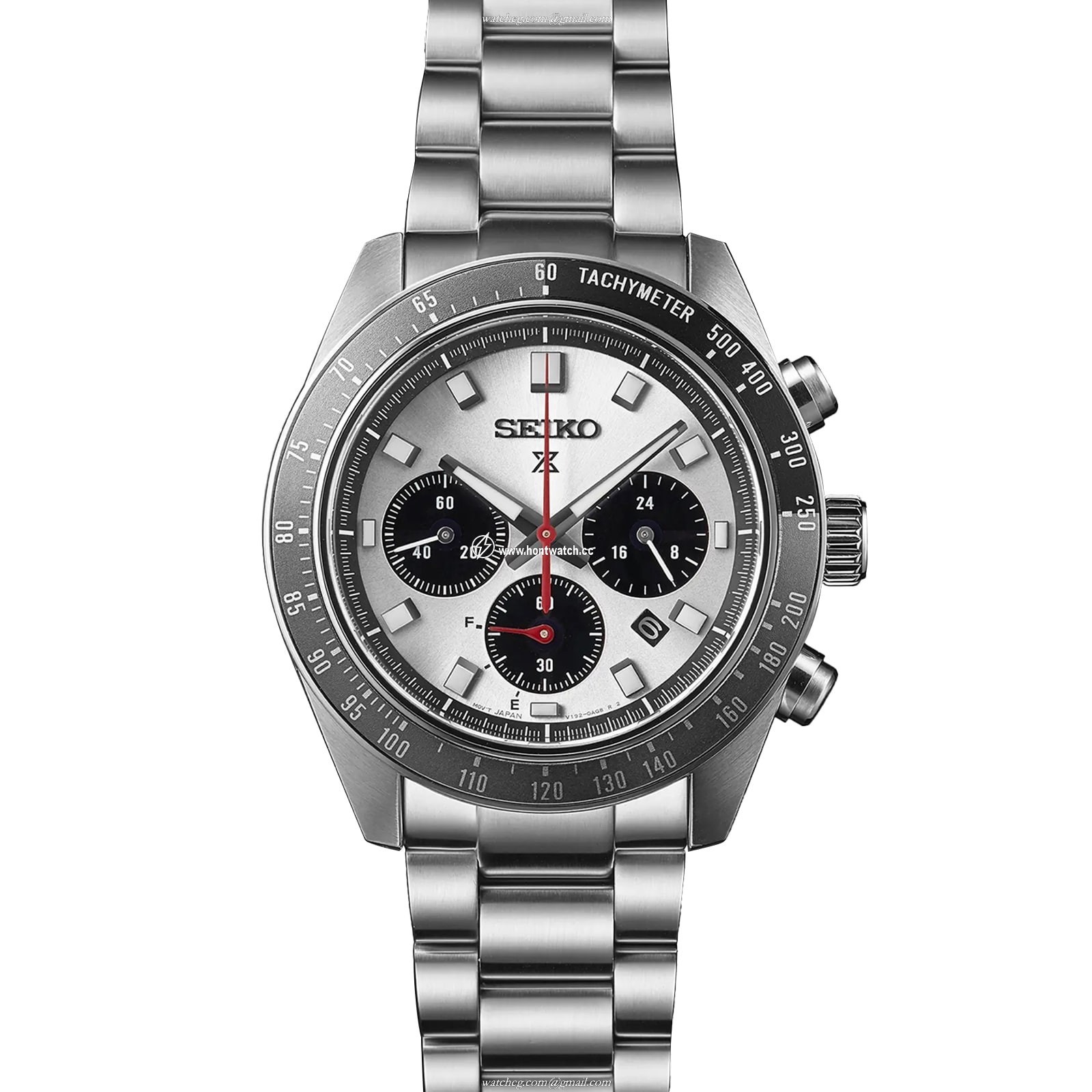 Seiko Prospex SSC911P1 Solar Chronograph - Silver Dial - 41.5mm - Image 2