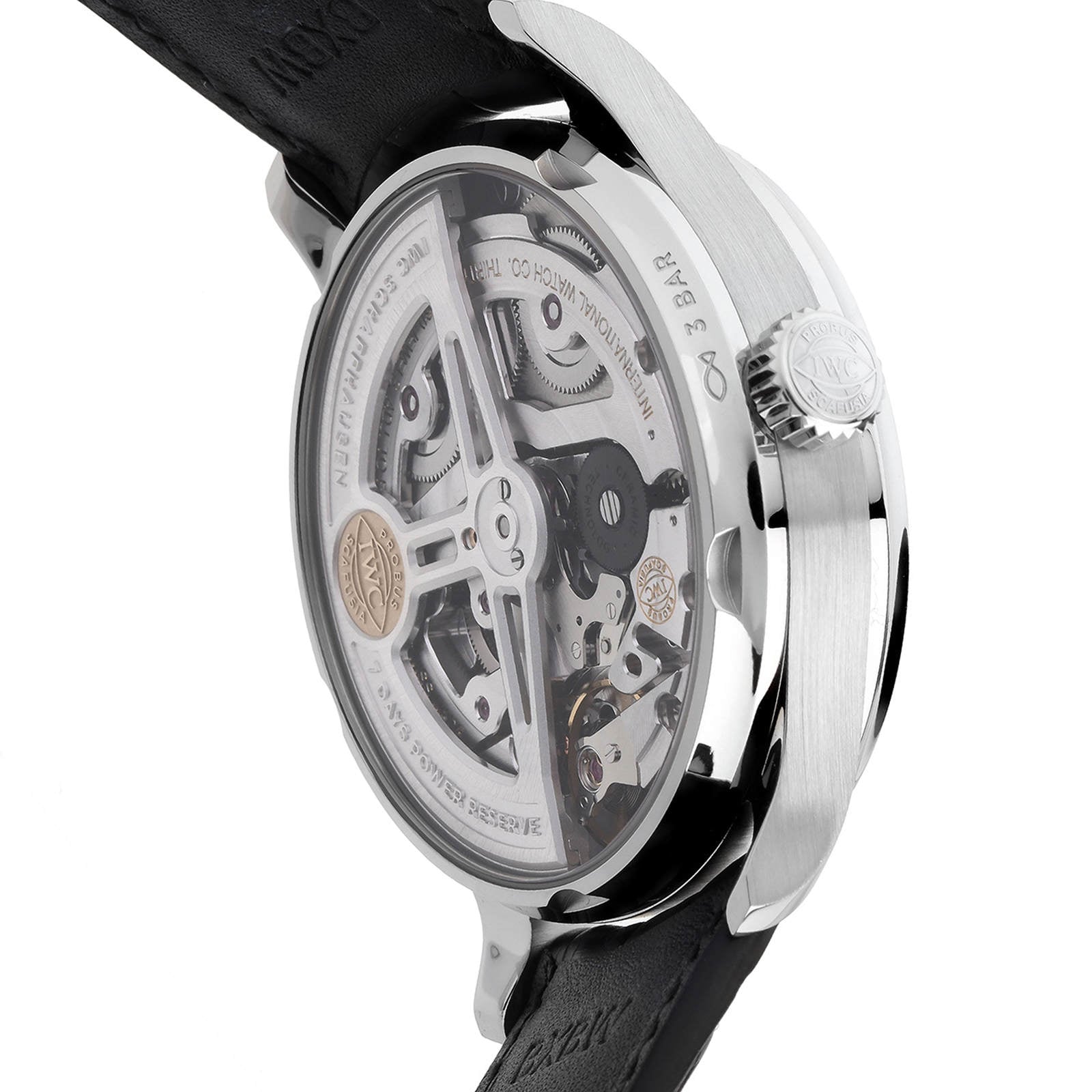 IWC Portugieser IW500710 Automatic Watch - 42.5mm Blue Dial | Stainless Steel - Image 4