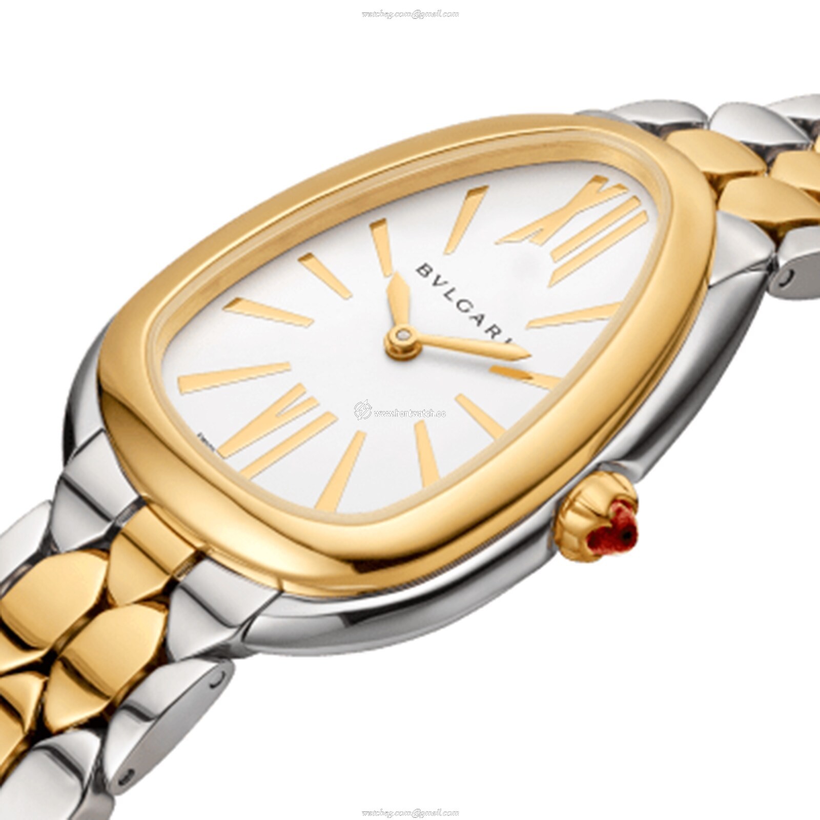 Bvlgari Serpenti Seduttori 103671 | 33mm Black Dial | Stainless Steel Quartz Watch - Image 2