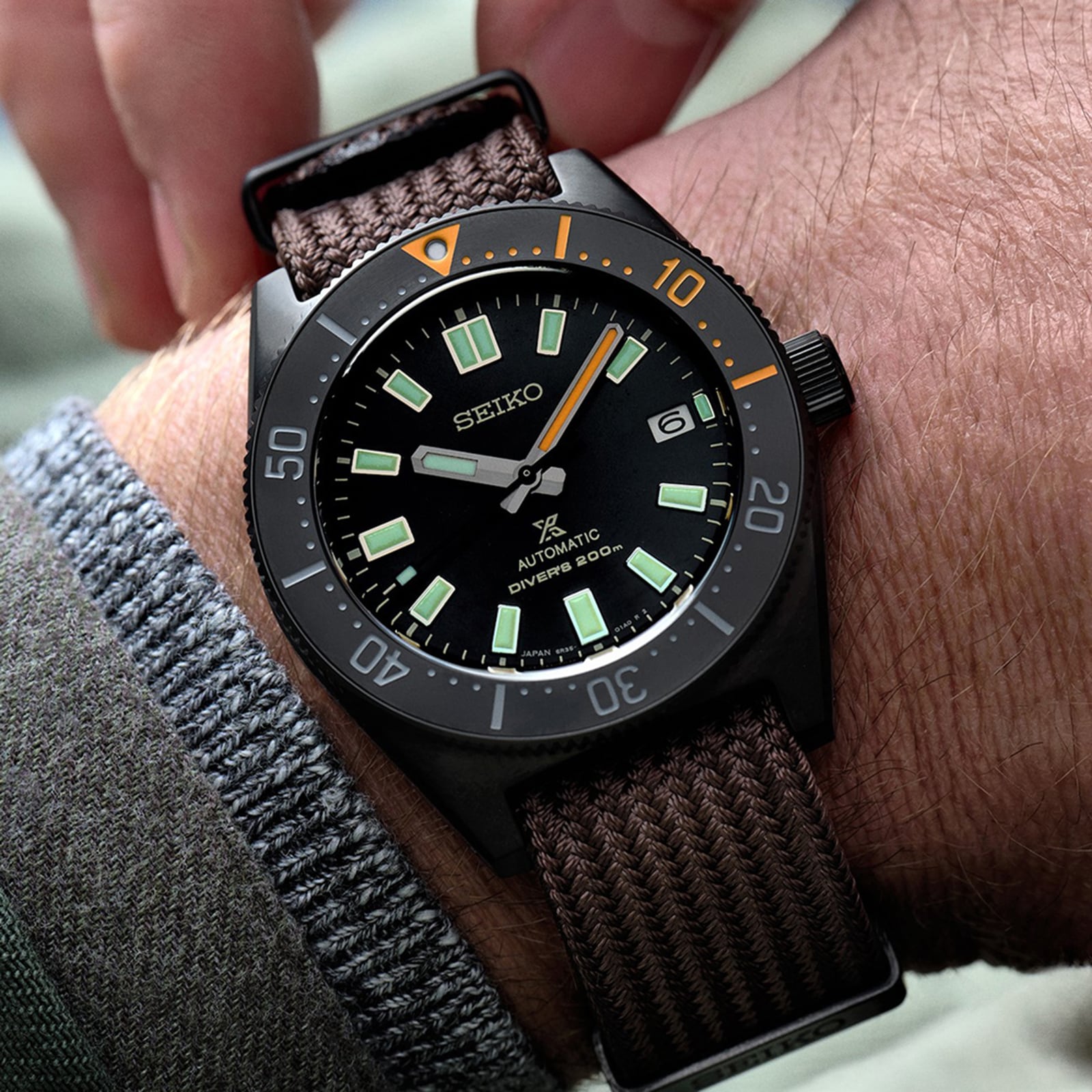 Seiko Prospex SPB253J1 Automatic Black Dive Watch - 40.5mm Stainless Steel - Image 4