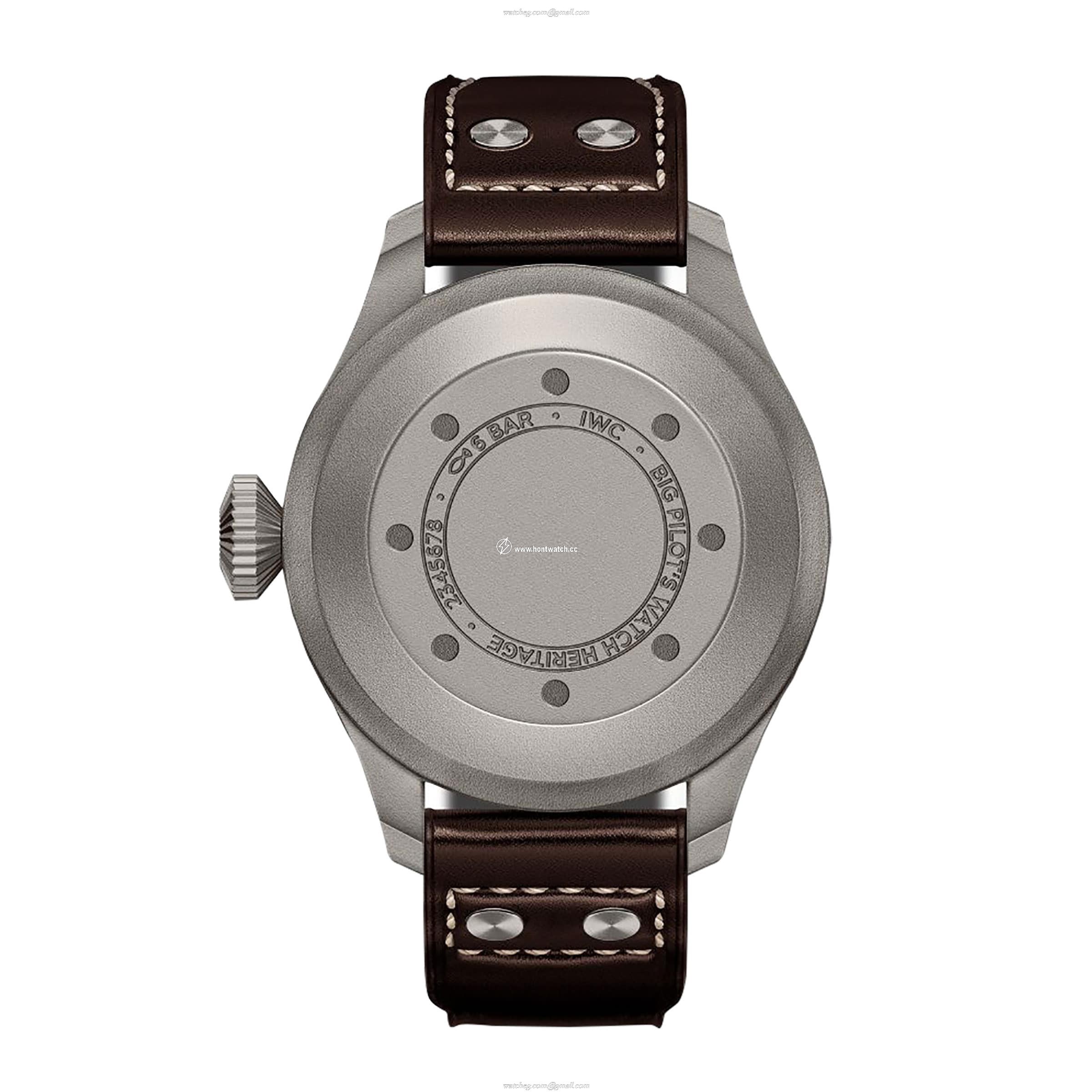 IWC Pilot IW501004 Titanium Automatic Black Replica Watch - 46mm - Image 2