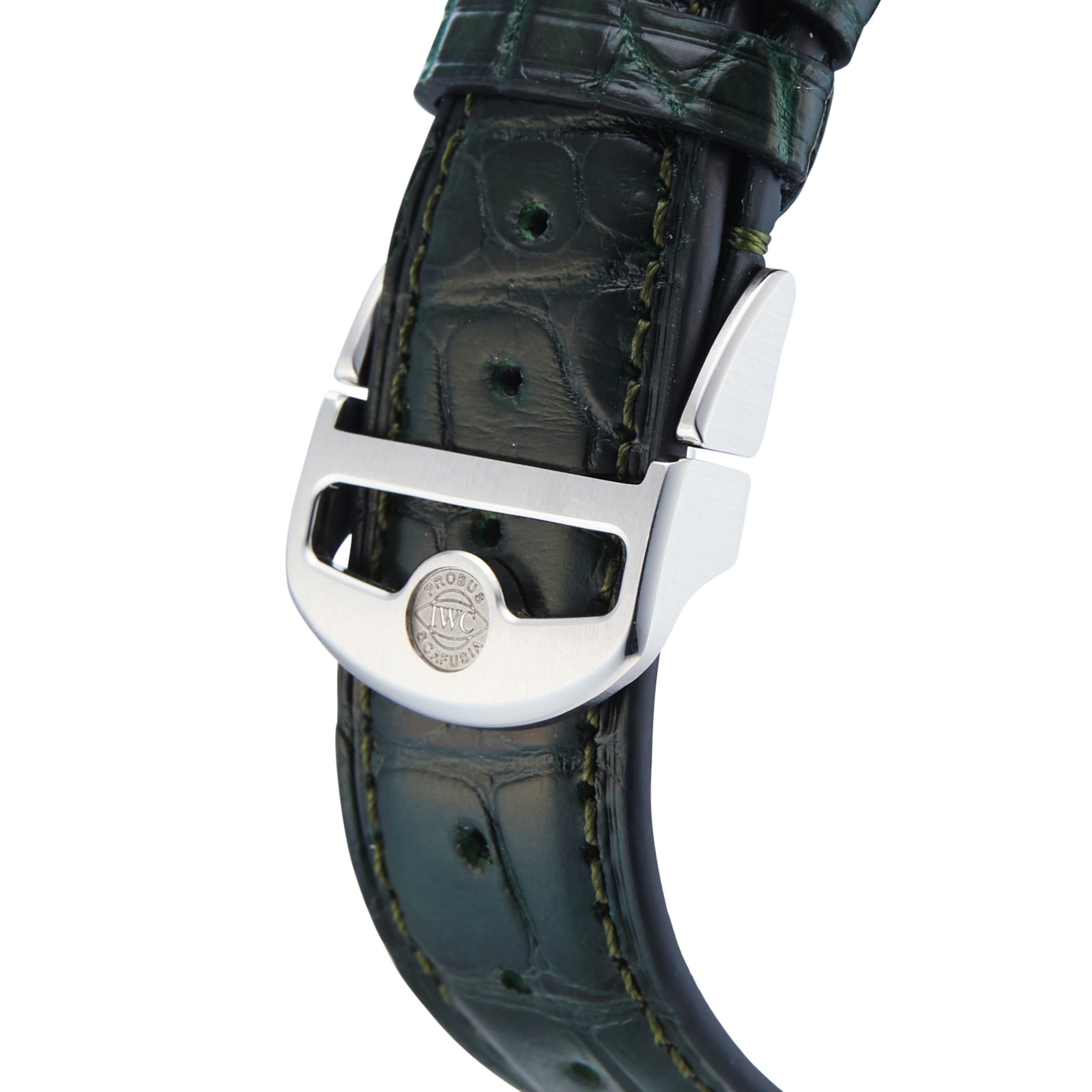 IWC Portugieser IW371615 Automatic Chronograph - 41mm Green Dial - Stainless Steel - Image 3