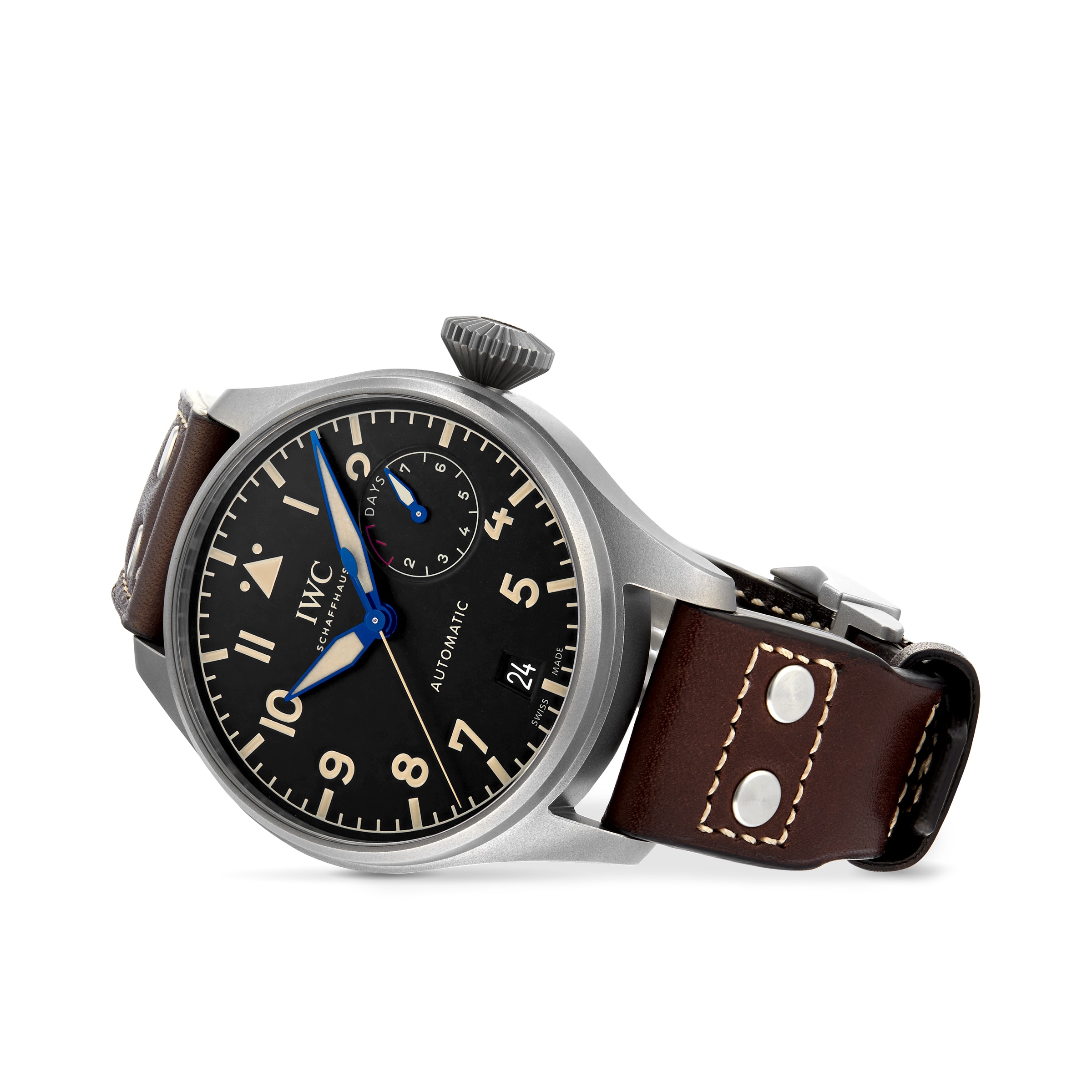 IWC Pilot IW501004 Titanium Automatic Black Replica Watch - 46mm - Image 3