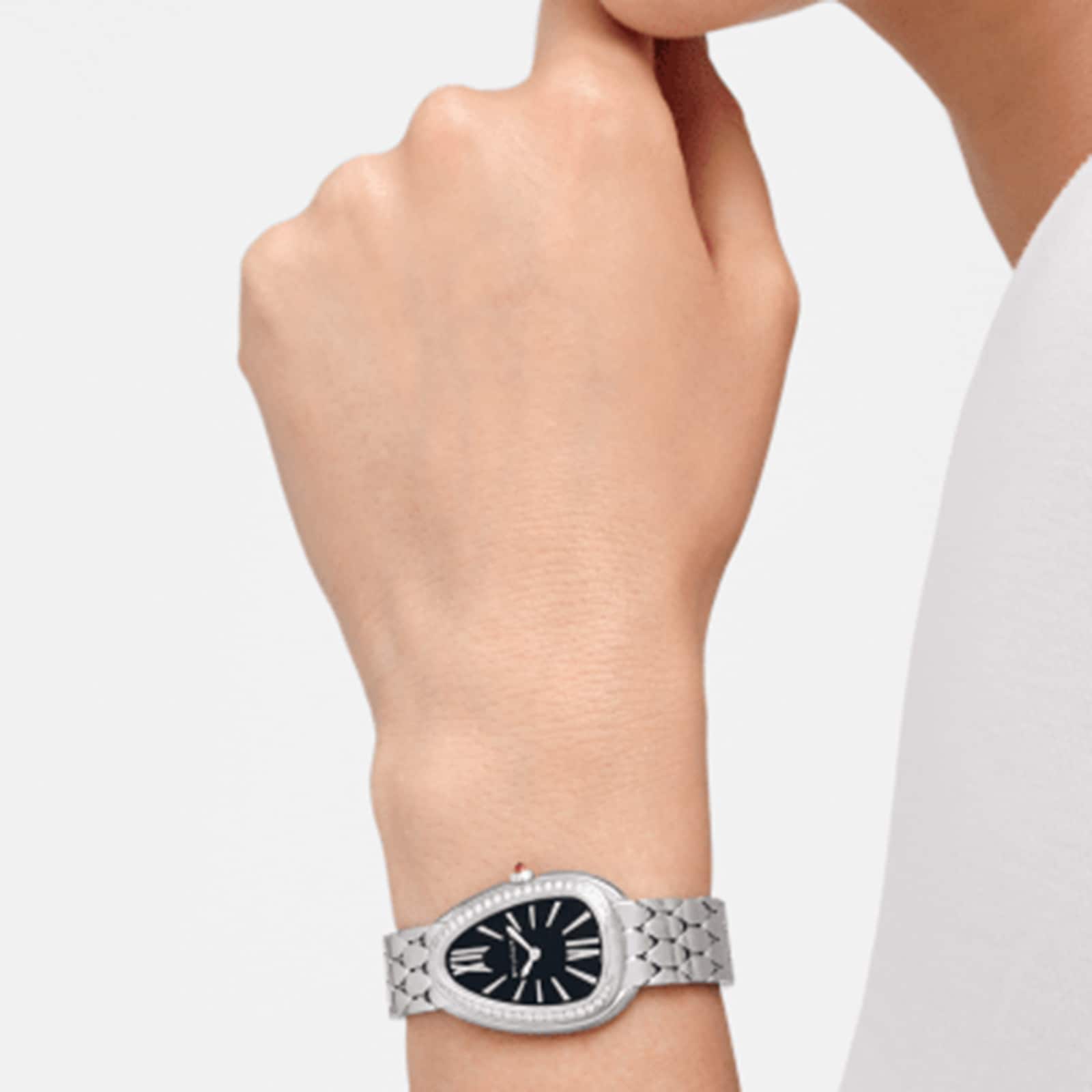 Bvlgari Serpenti Seduttori 103449 | 33mm Stainless Steel Quartz Watch - Image 4