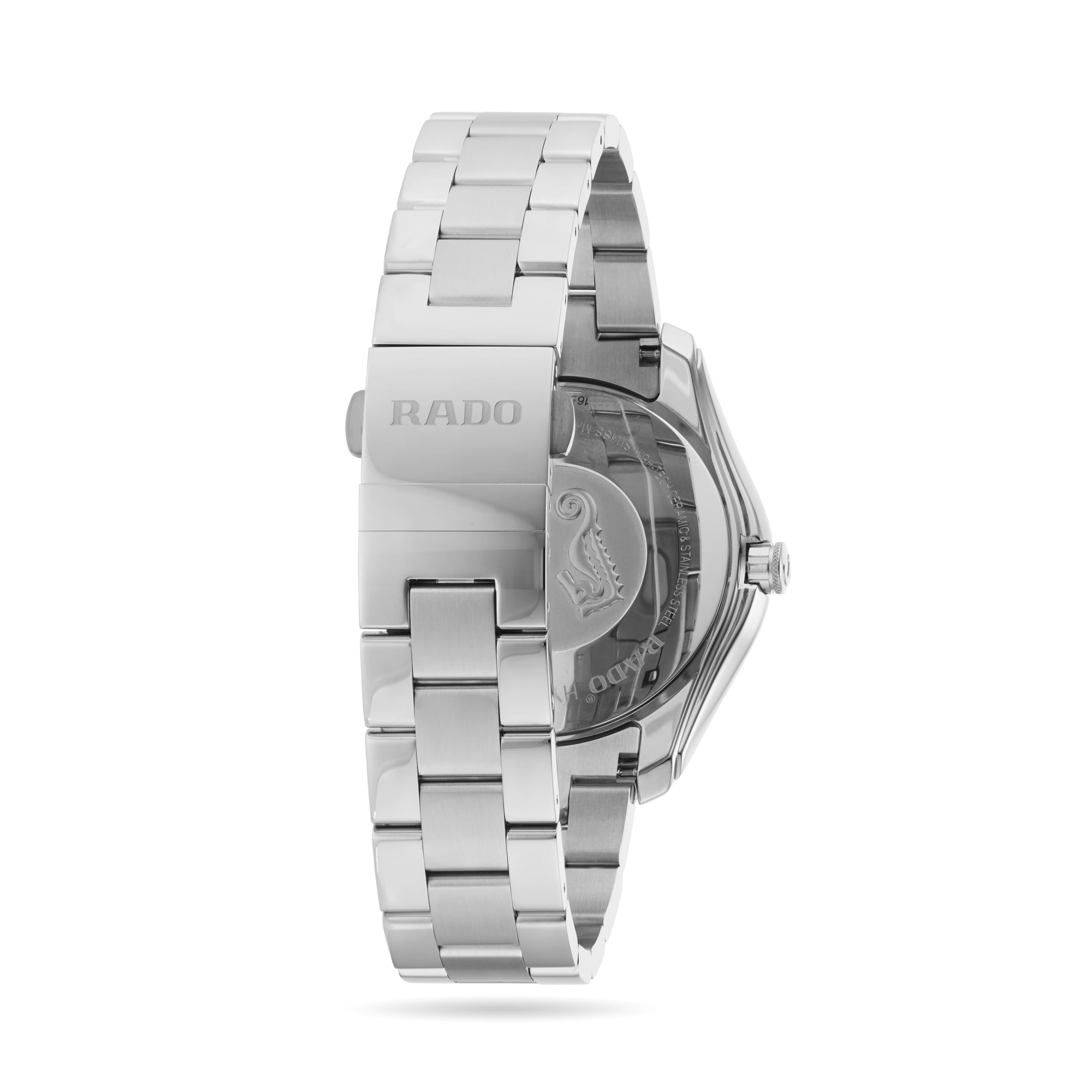 Rado HyperChrome Quartz Grey Watch - 44mm Stainless Steel - 100M Water Resistant - Image 3