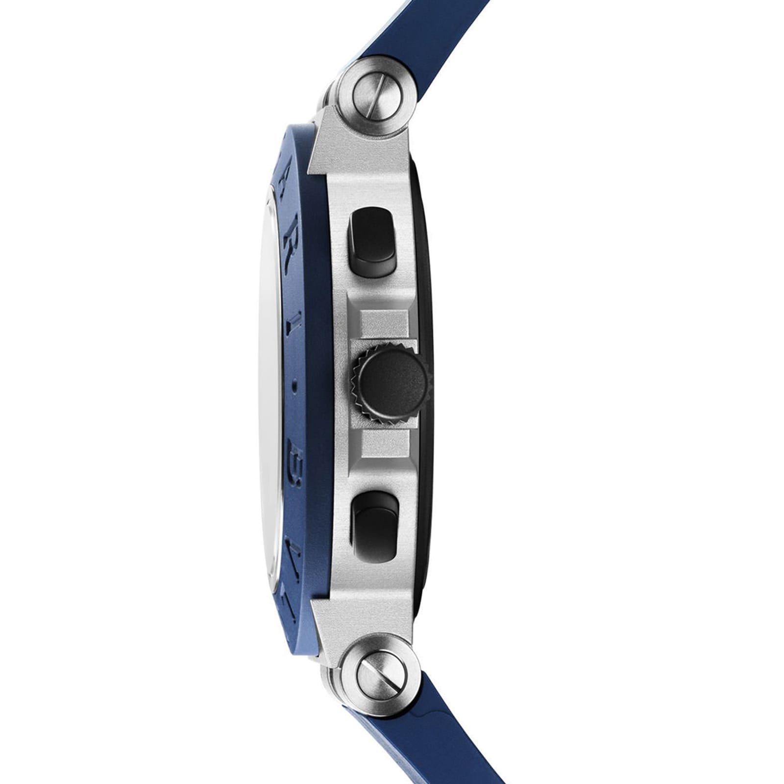 Bvlgari Aluminium Automatic Blue Watch - 40mm Chronograph | 100m Water Resistant - Image 3
