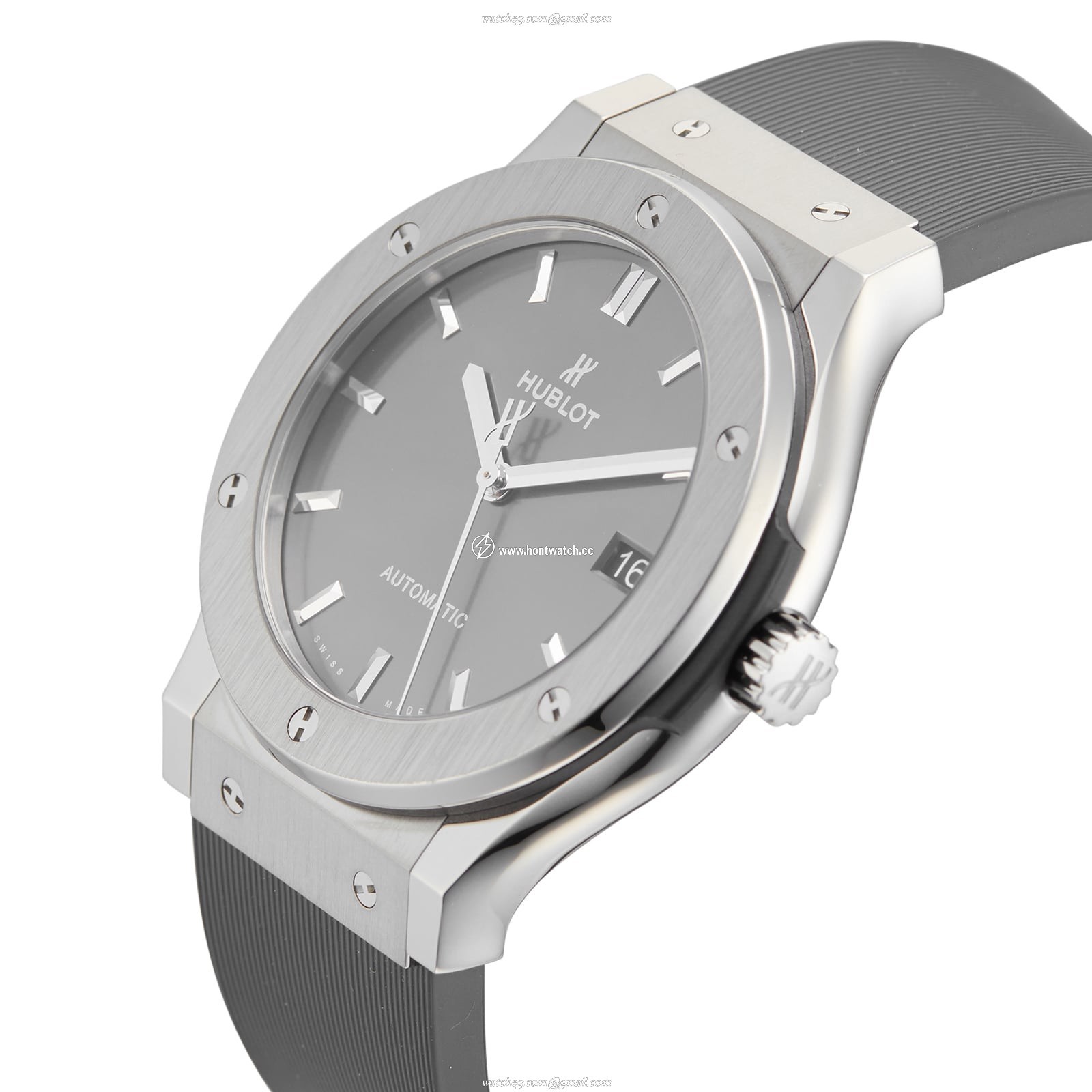 Hublot Classic Fusion Titanium Automatic Grey Watch - 45mm | Pre-Owned - Image 2