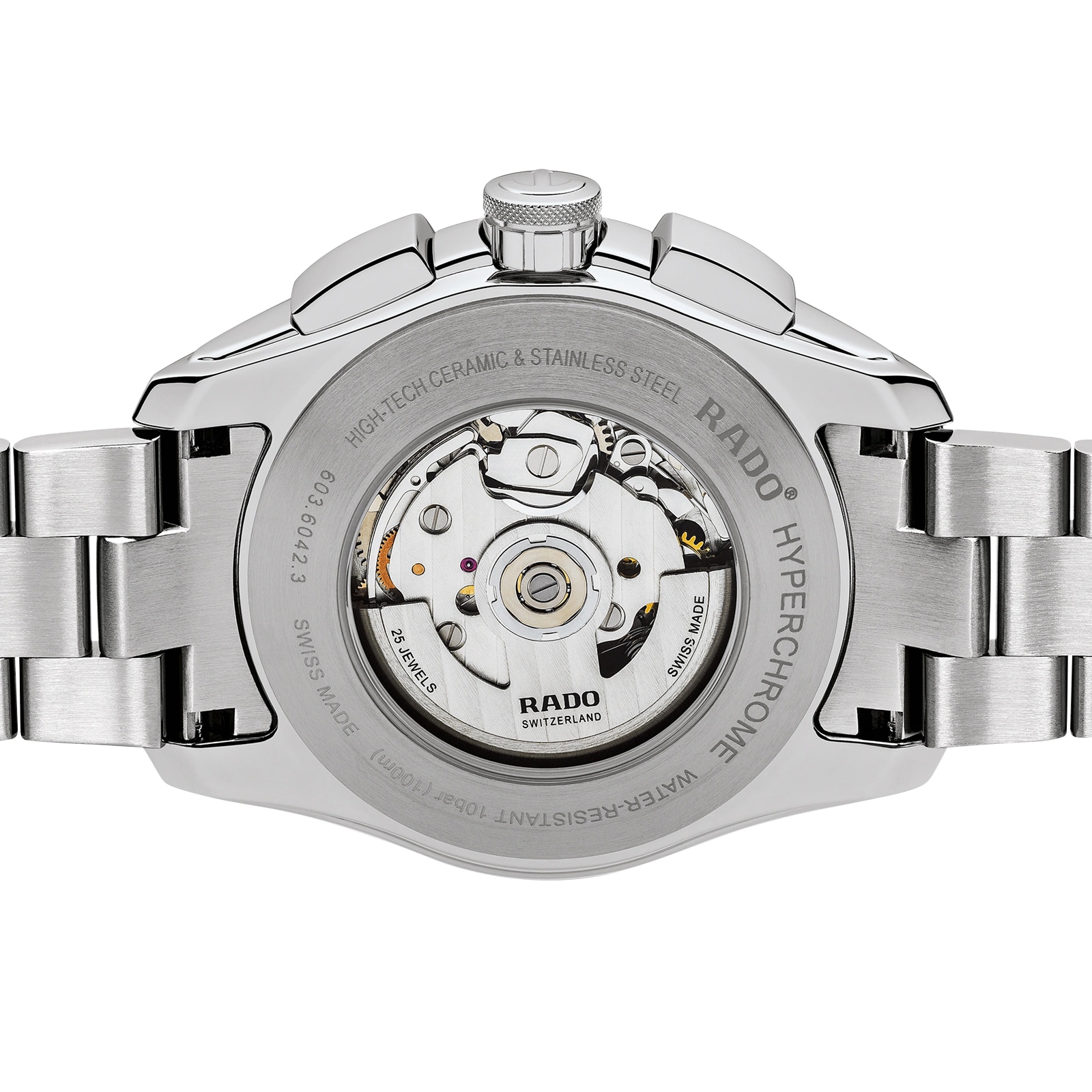 Rado HyperChrome Automatic Chronograph - Blue Dial - 44mm Stainless Steel - Image 3