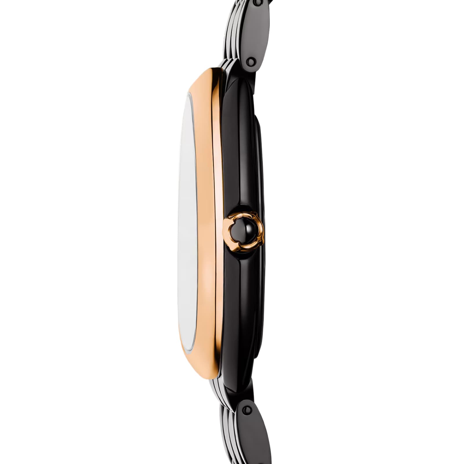 Bvlgari Serpenti Seduttori 33mm Watch | Black Dial | Stainless Steel & Rose Gold - Image 3