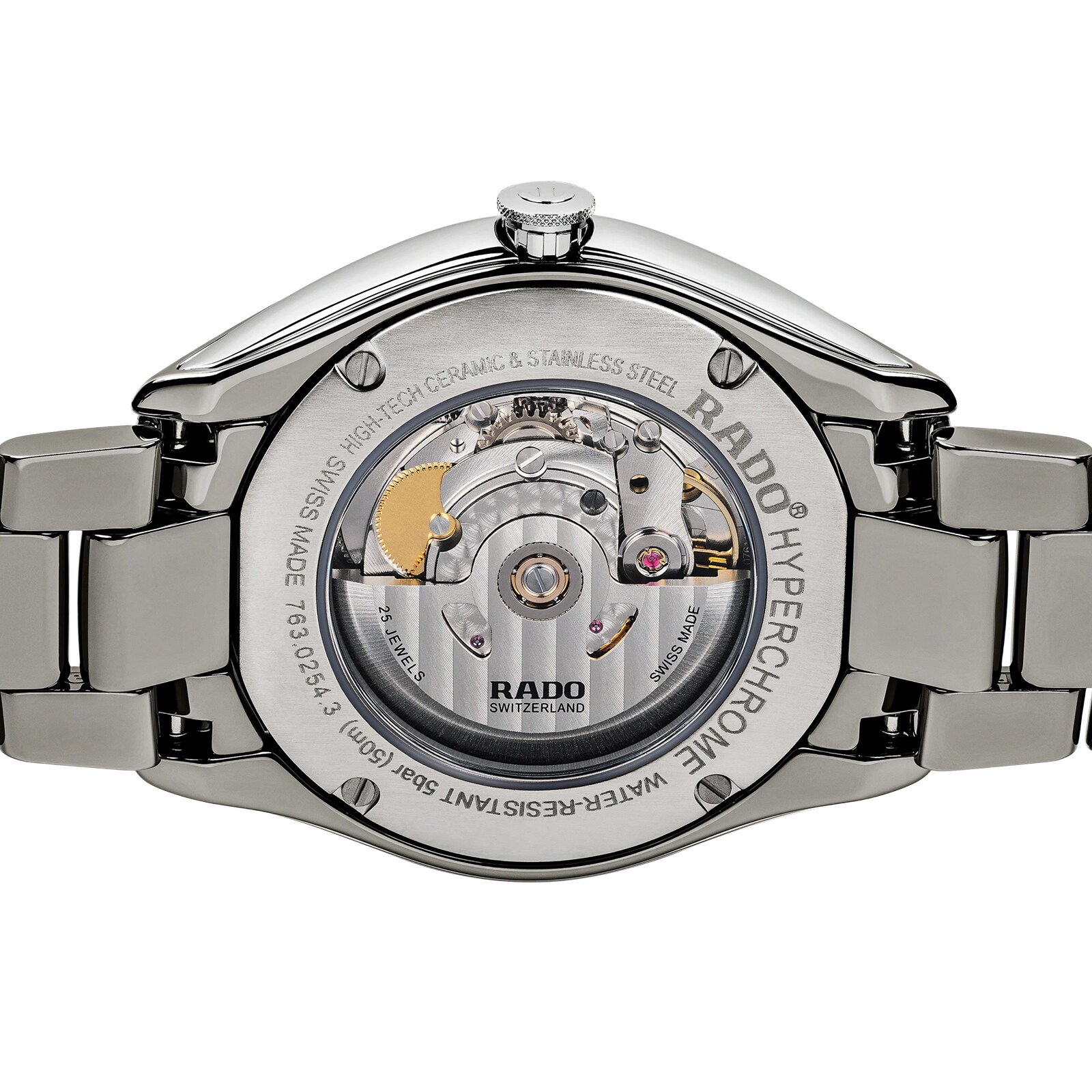 Rado HyperChrome Automatic Grey Ceramic Watch - 42mm | R32254302 - Image 3