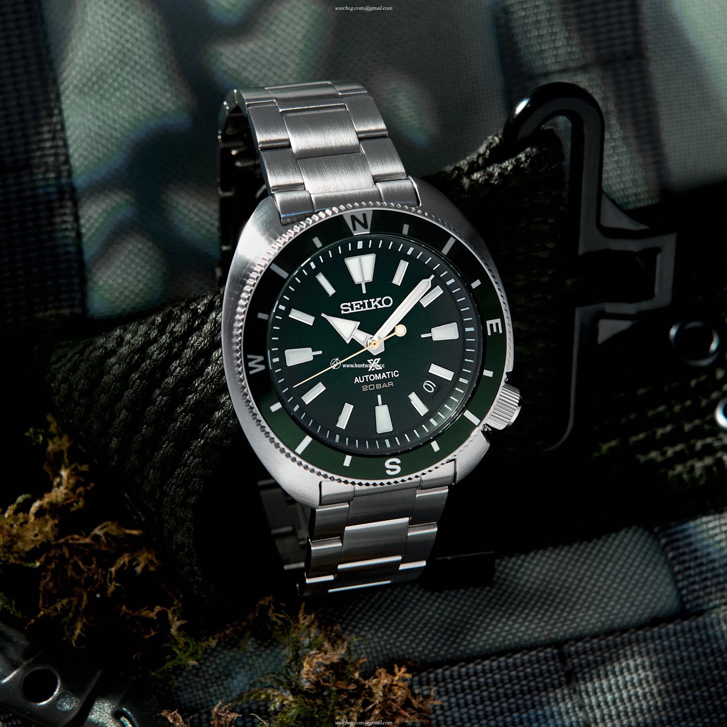 Seiko Prospex SRPH15K1 Automatic Green Dial - Stainless Steel - 42.4mm - Image 2