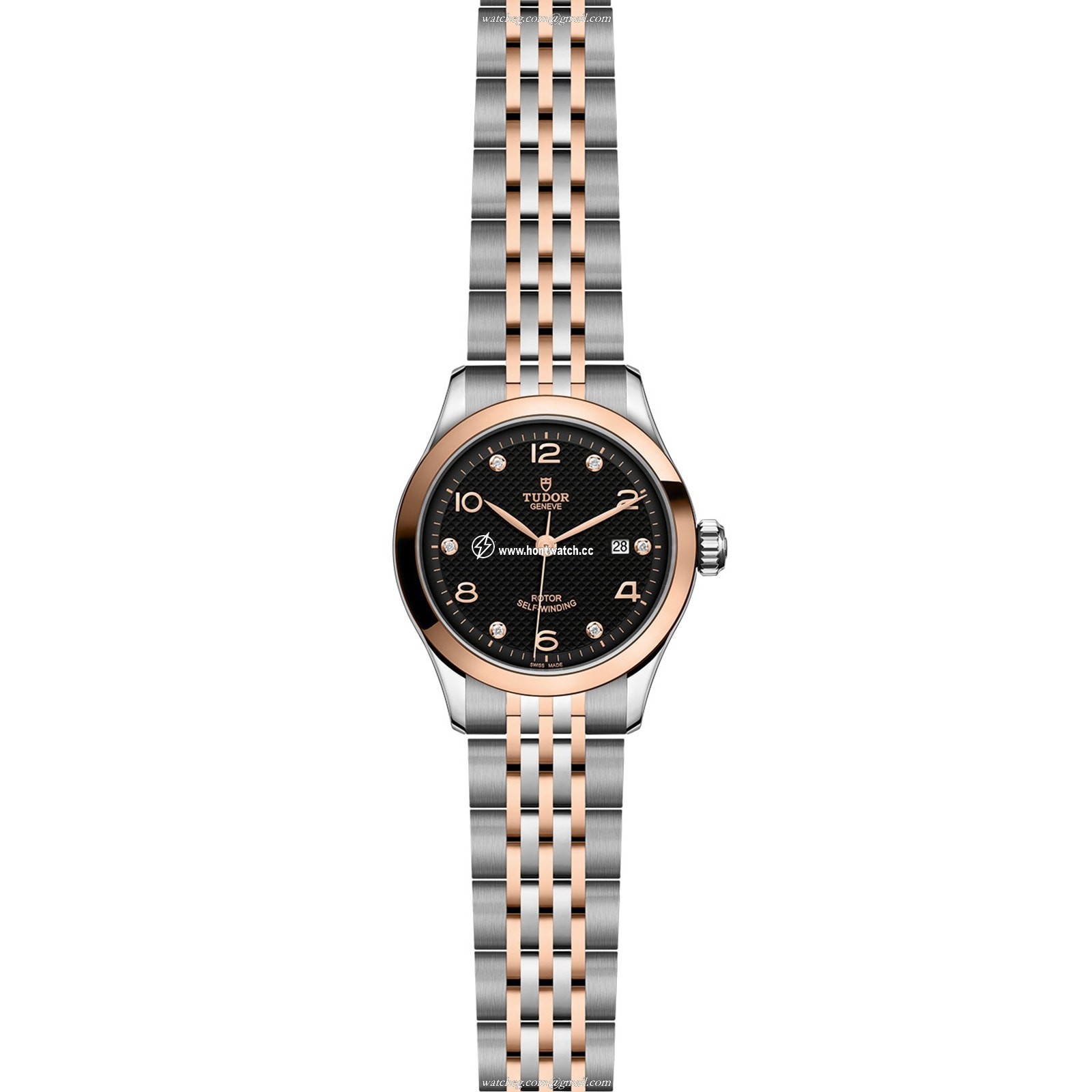 Tudor 1926 M91351-0004 | 28mm Black Dial | Automatic | Steel & Gold - Image 2