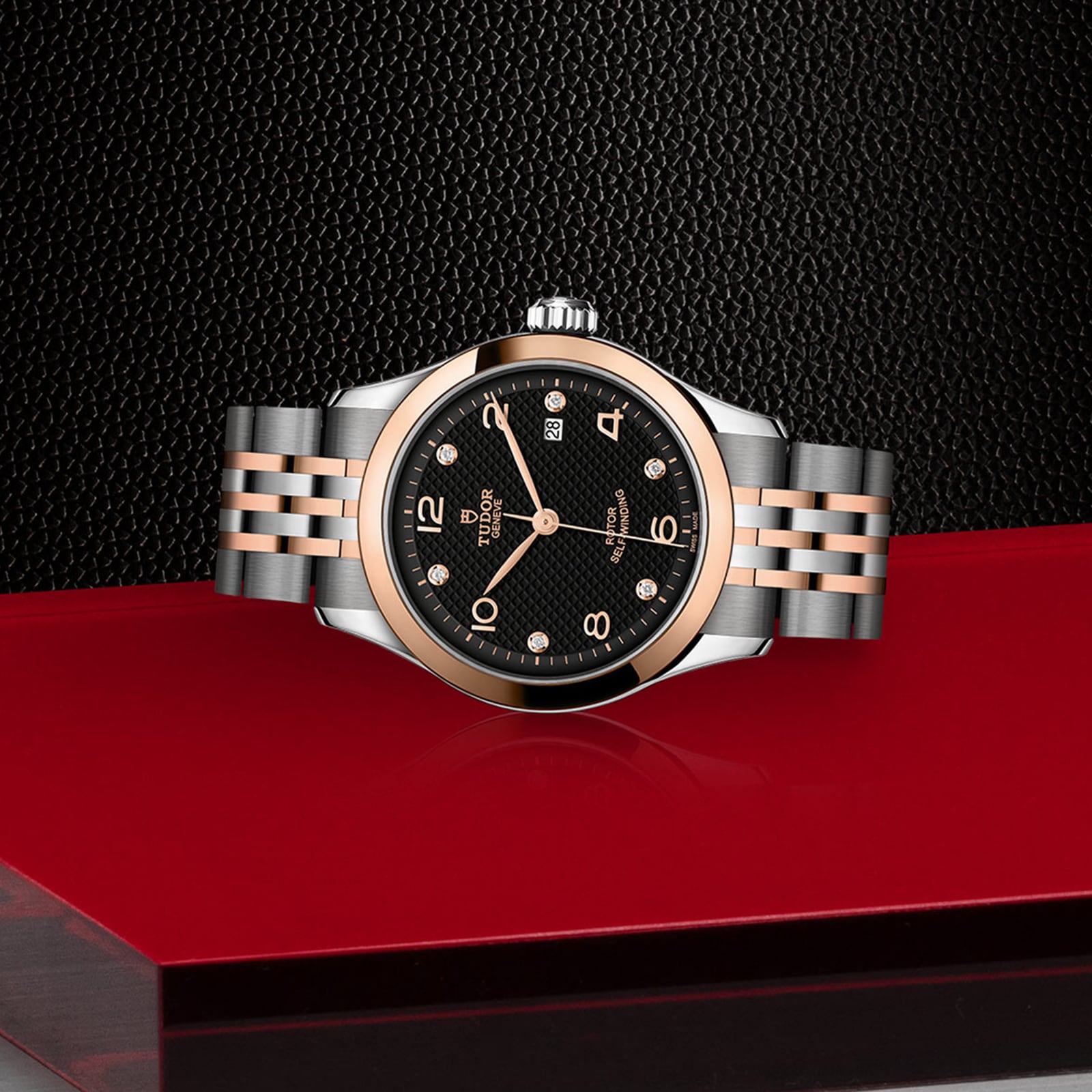 Tudor 1926 M91351-0004 | 28mm Black Dial | Automatic | Steel & Gold - Image 3
