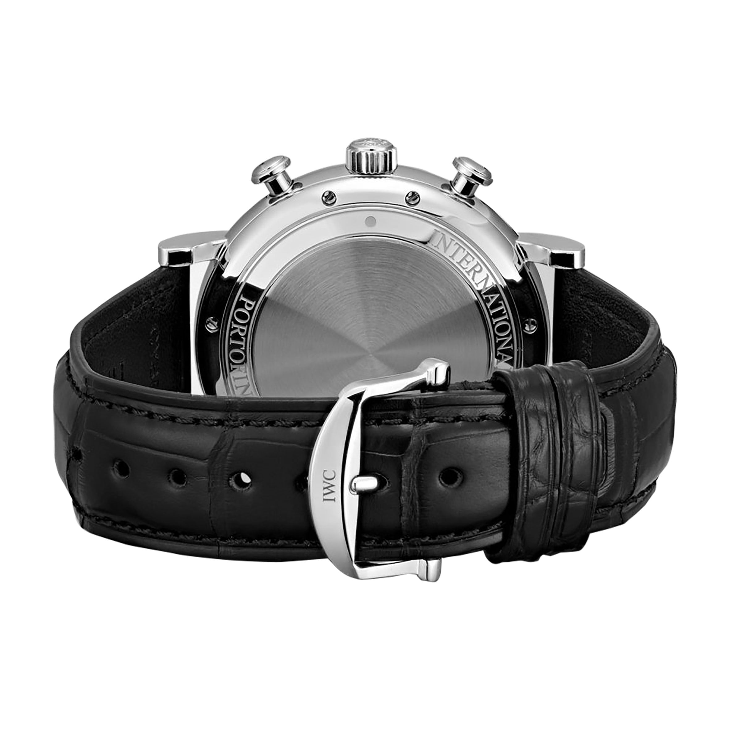 IWC Portofino IW391031 Automatic Chronograph - 42mm Stainless Steel Silver Dial - Image 4