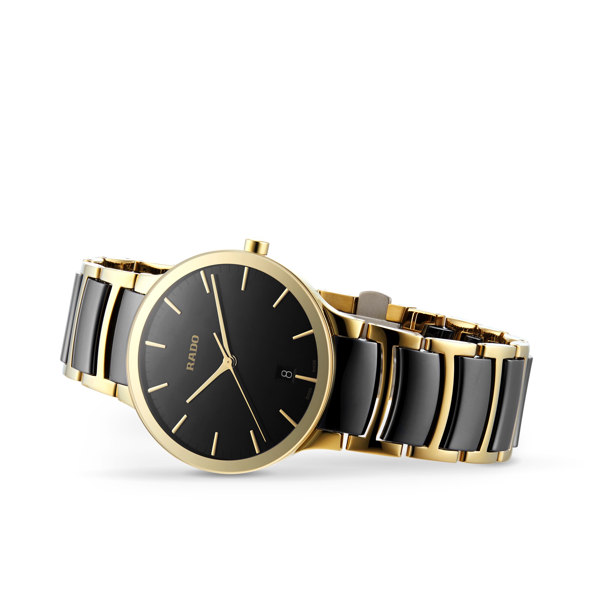 Rado Centrix R30527172 | Black Dial | 38mm Stainless Steel Quartz Watch - Image 3