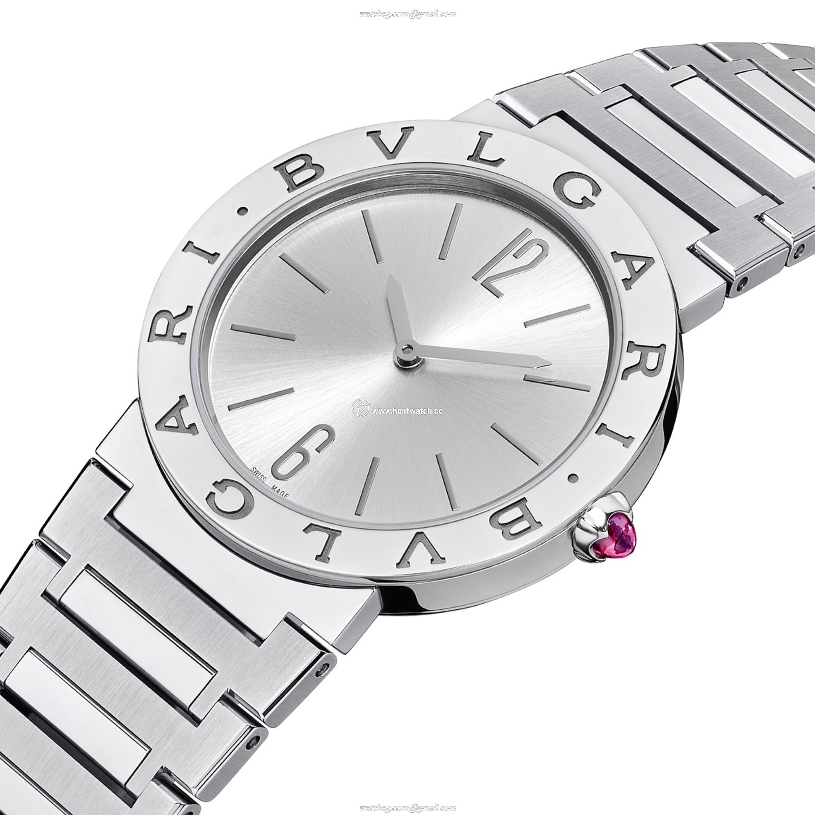 Bvlgari Bvlgari Lady 33mm Grey Dial | Stainless Steel Quartz Watch - Image 2